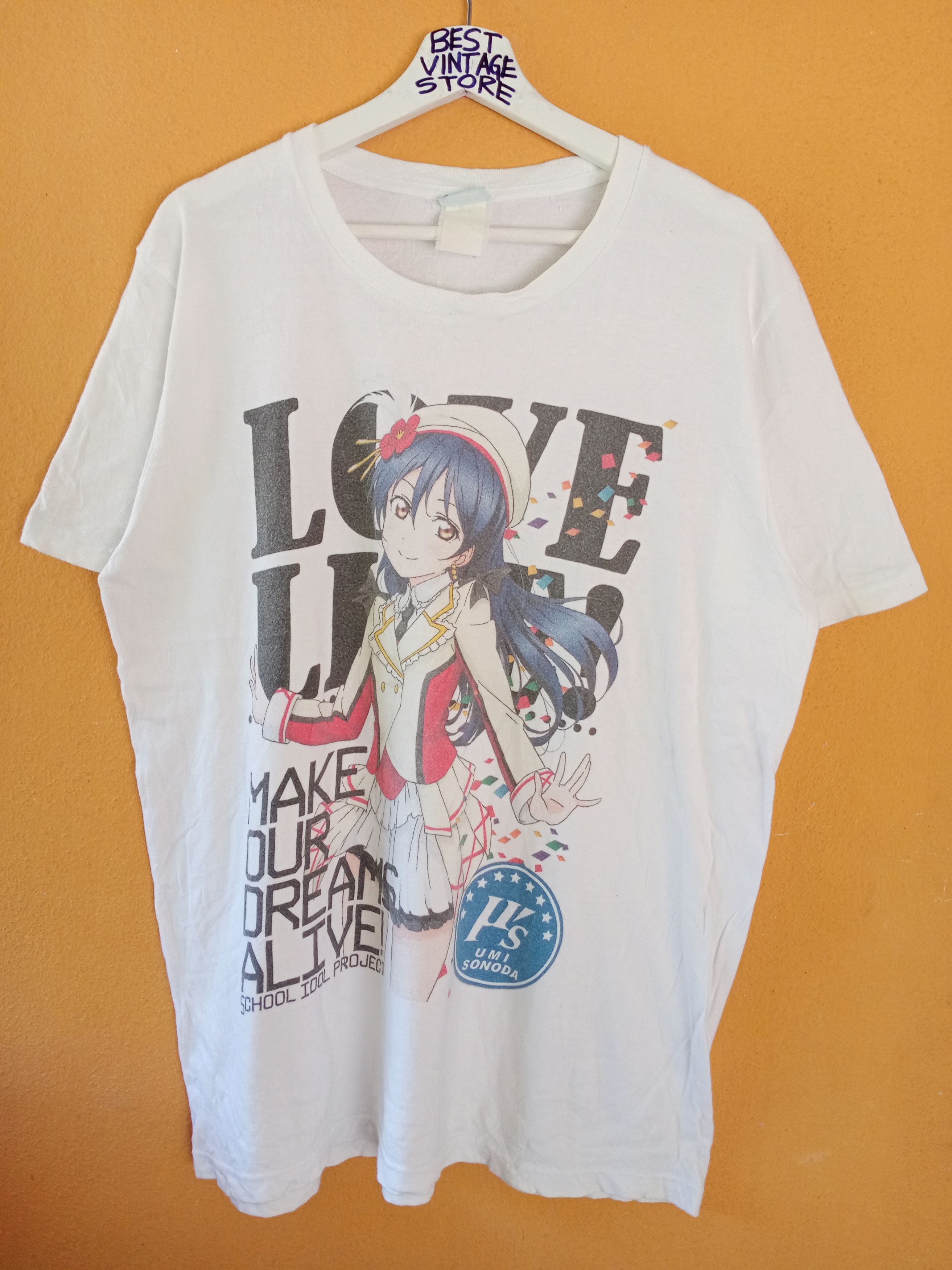 Anime Vintage Kotori Minami School Idol Project Anime Tshirt Size US L / EU 52-54 / 3 - 1 Thumbnail