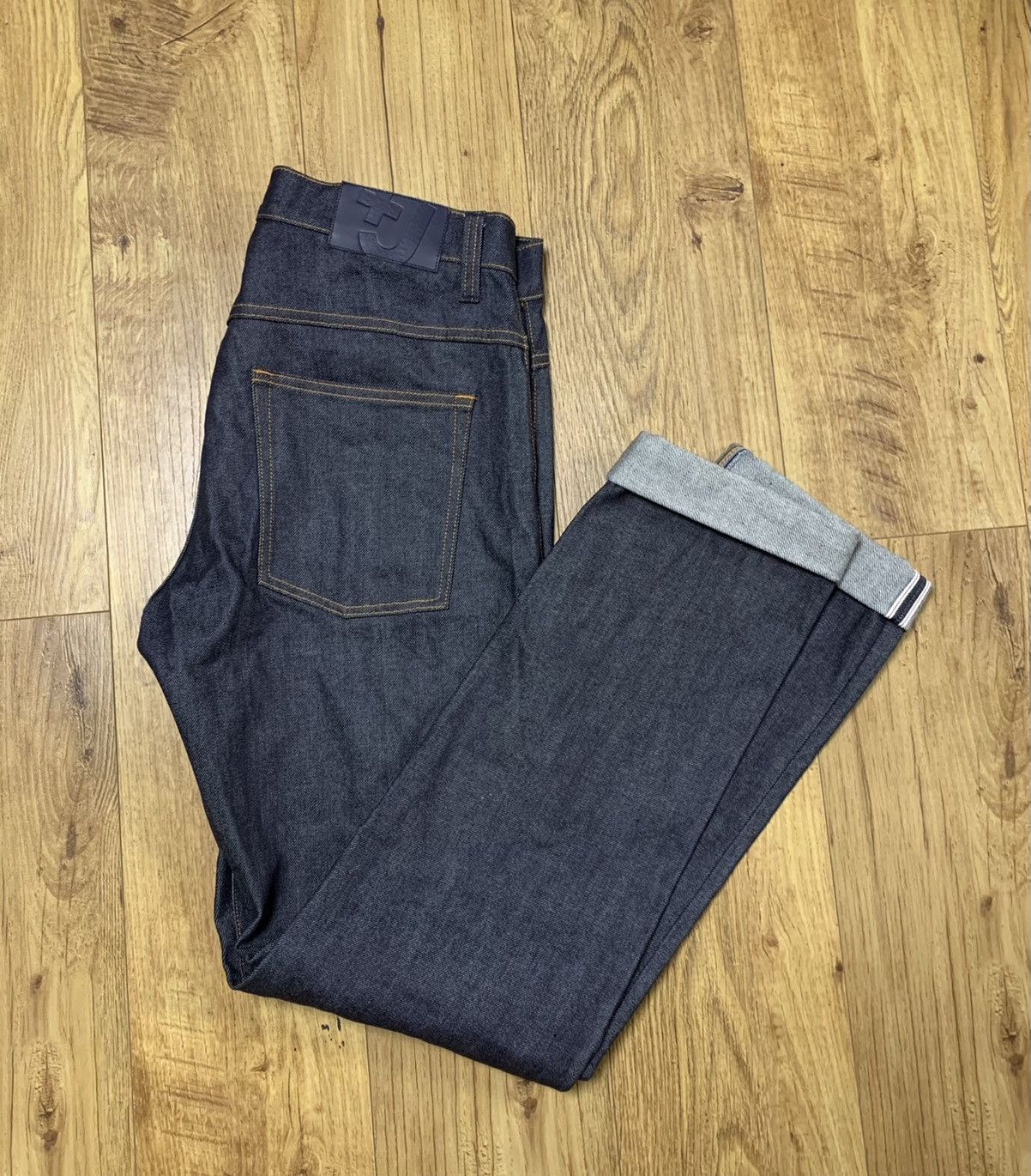Jil Sander x Uniqlo selvedge J+ denim pants