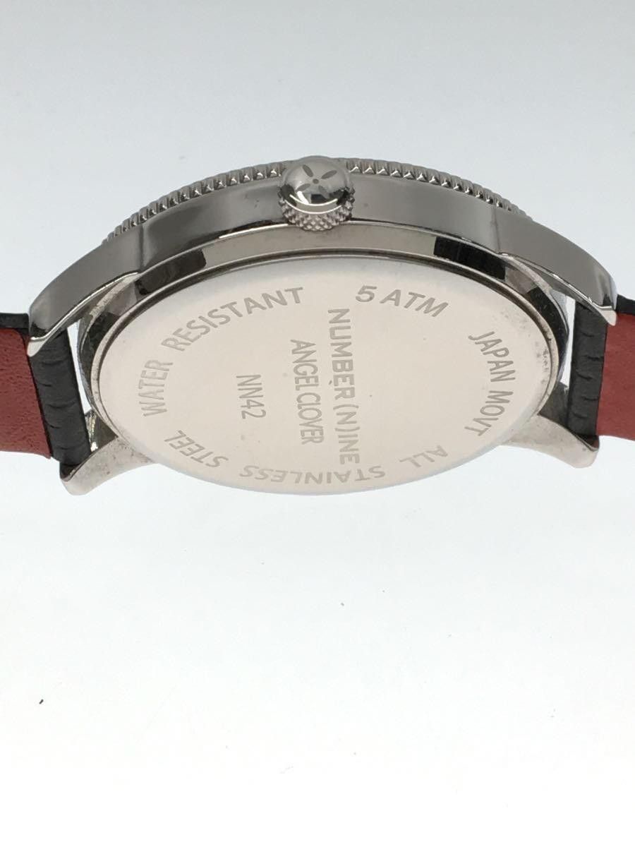 Number (N)ine Angel Clover Embossed Leather Watch Size ONE SIZE - 4 Thumbnail