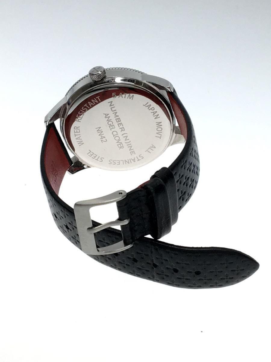 Number (N)ine Angel Clover Embossed Leather Watch Size ONE SIZE - 3 Thumbnail