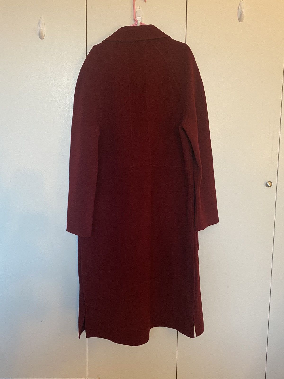 Etudes Venus Red Double-Breasted Wool Coat Size US S / EU 44-46 / 1 - 2 Thumbnail