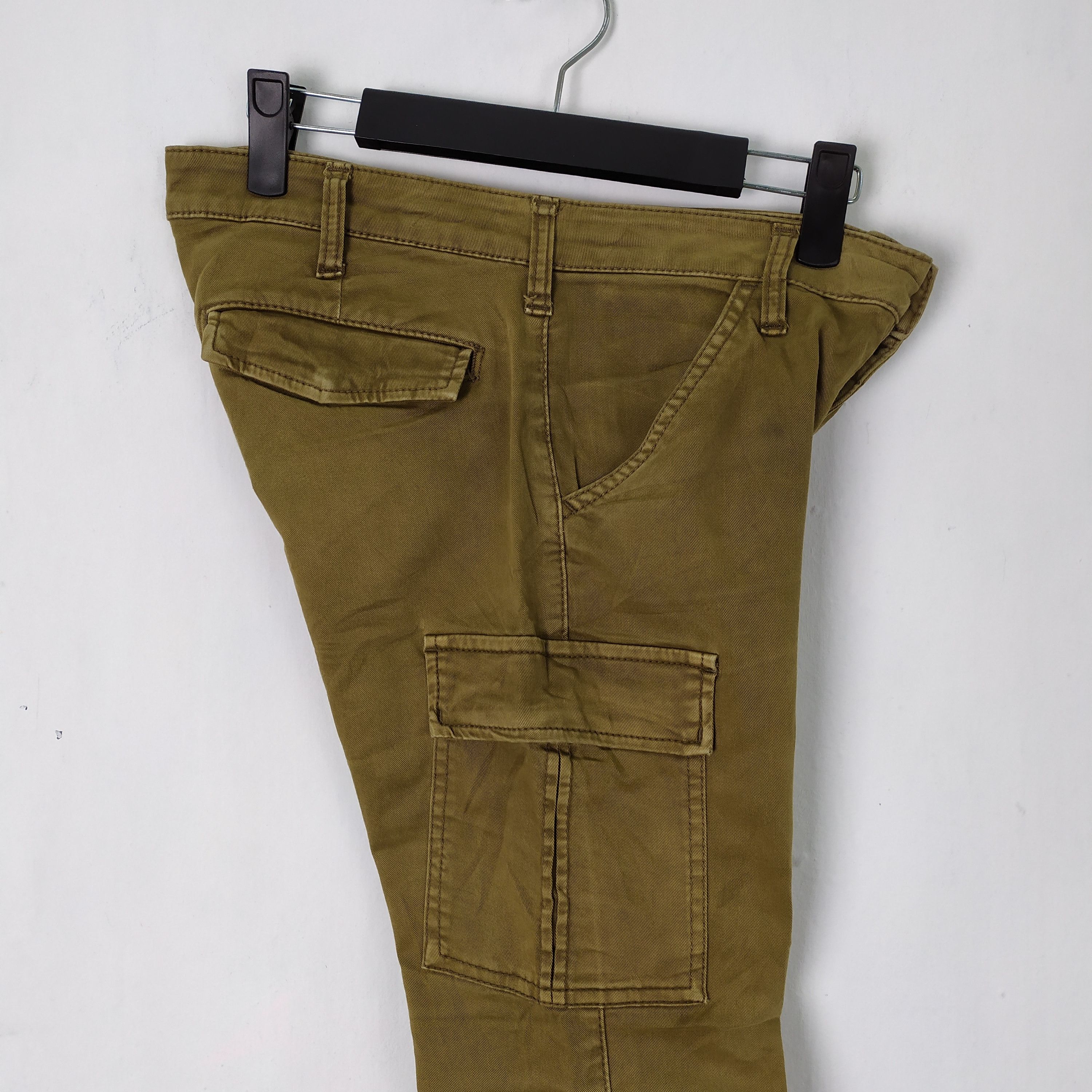 Japanese Brand VINTAGE CARGO PANTS SKINNY STYLE Size US 26 / EU 42 - 9 Thumbnail