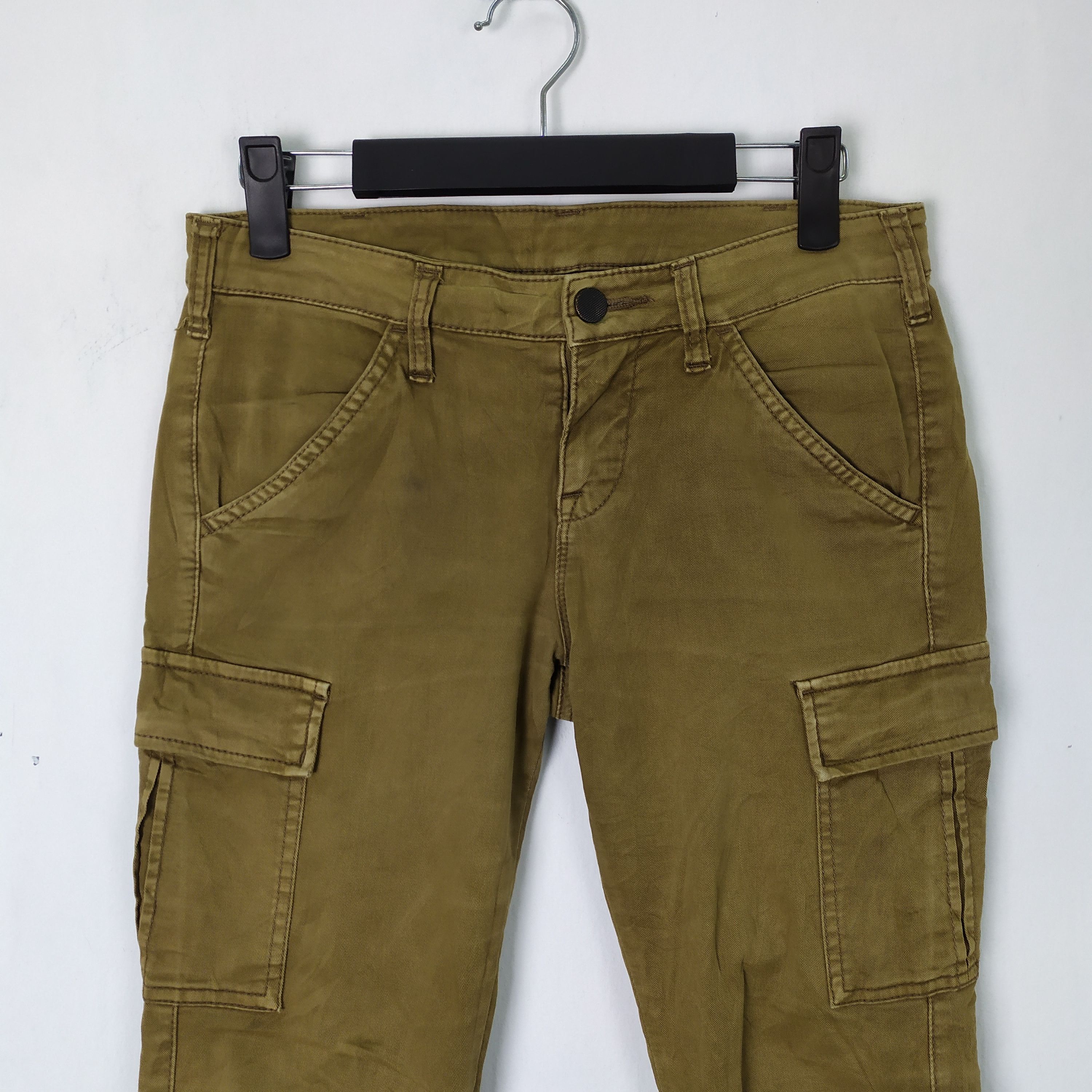 Japanese Brand VINTAGE CARGO PANTS SKINNY STYLE Size US 26 / EU 42 - 2 Thumbnail