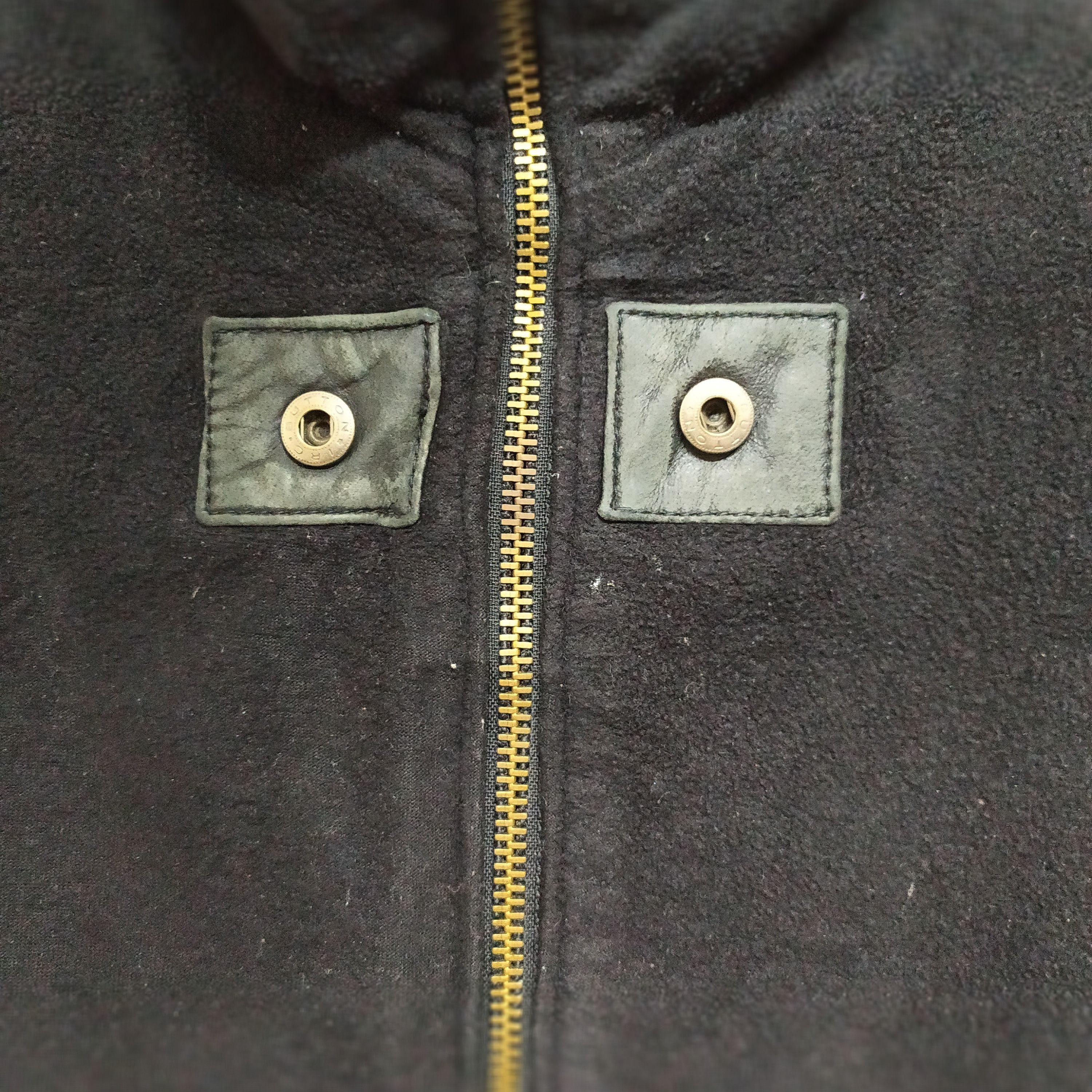 M. Julian × Vintage M.JULIAN SLEEVELESS FADED JACKET HOODED ZIPPER UP Size US L / EU 52-54 / 3 - 7 Thumbnail
