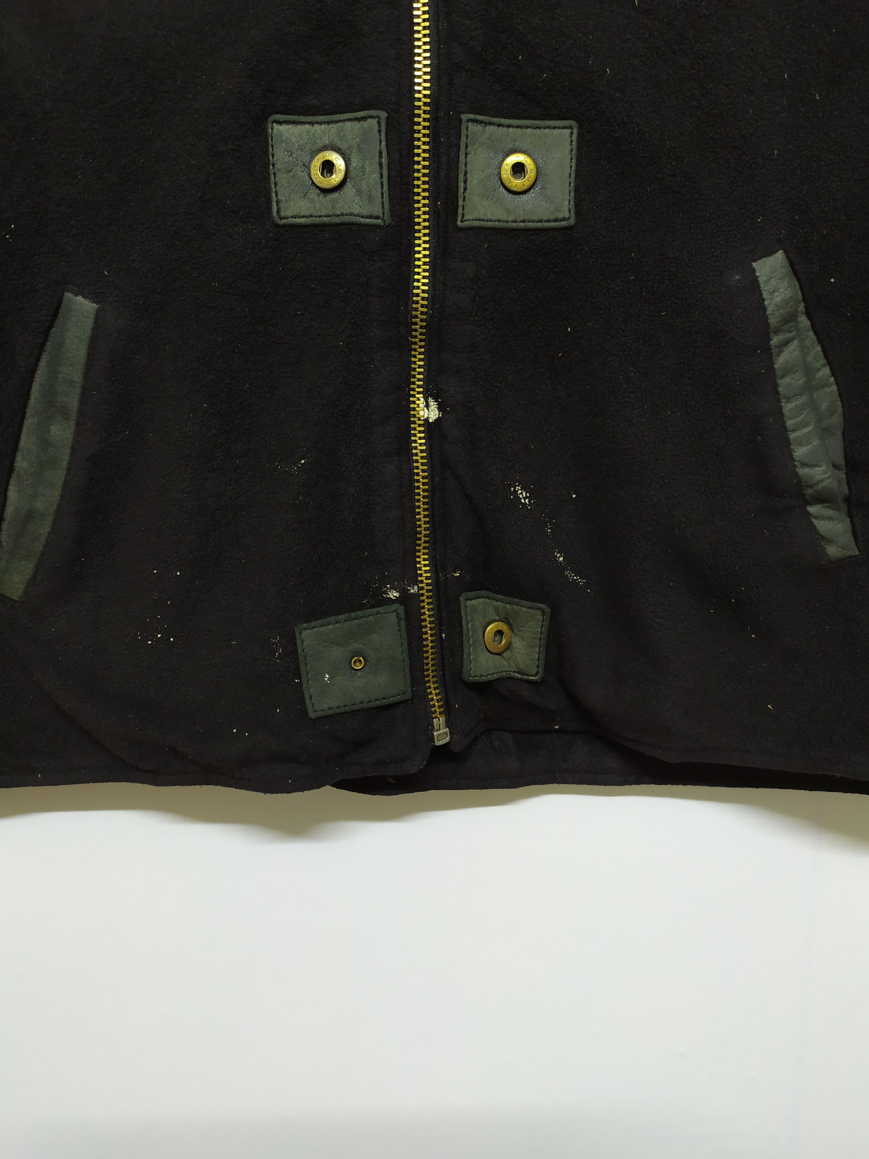 M. Julian × Vintage M.JULIAN SLEEVELESS FADED JACKET HOODED ZIPPER UP Size US L / EU 52-54 / 3 - 3 Thumbnail