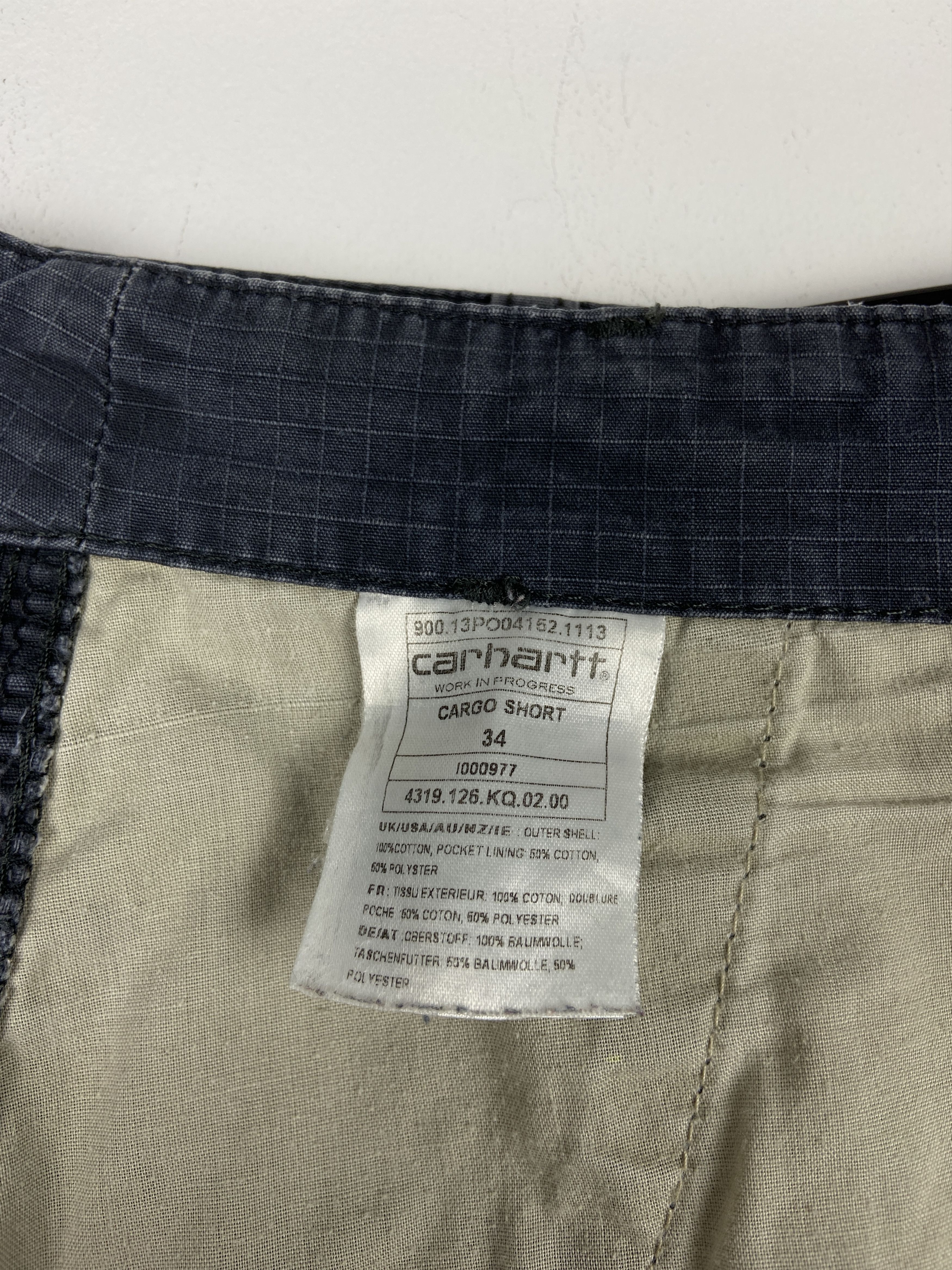 Carhartt Vintage Carhartt Multi Pocket Cargo Shorts Size US 34 / EU 50 - 8 Thumbnail