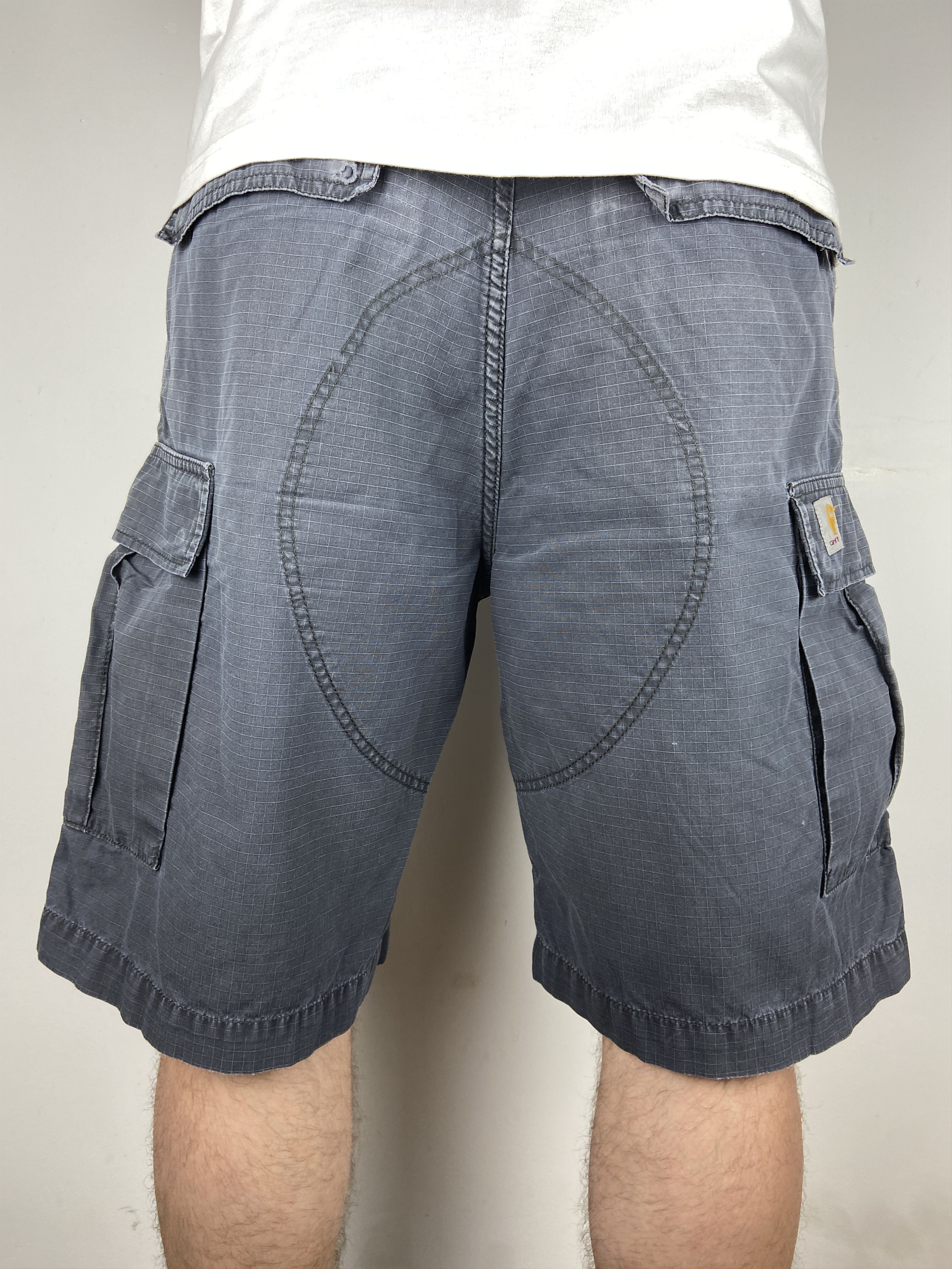 Carhartt Vintage Carhartt Multi Pocket Cargo Shorts Size US 34 / EU 50 - 6 Thumbnail