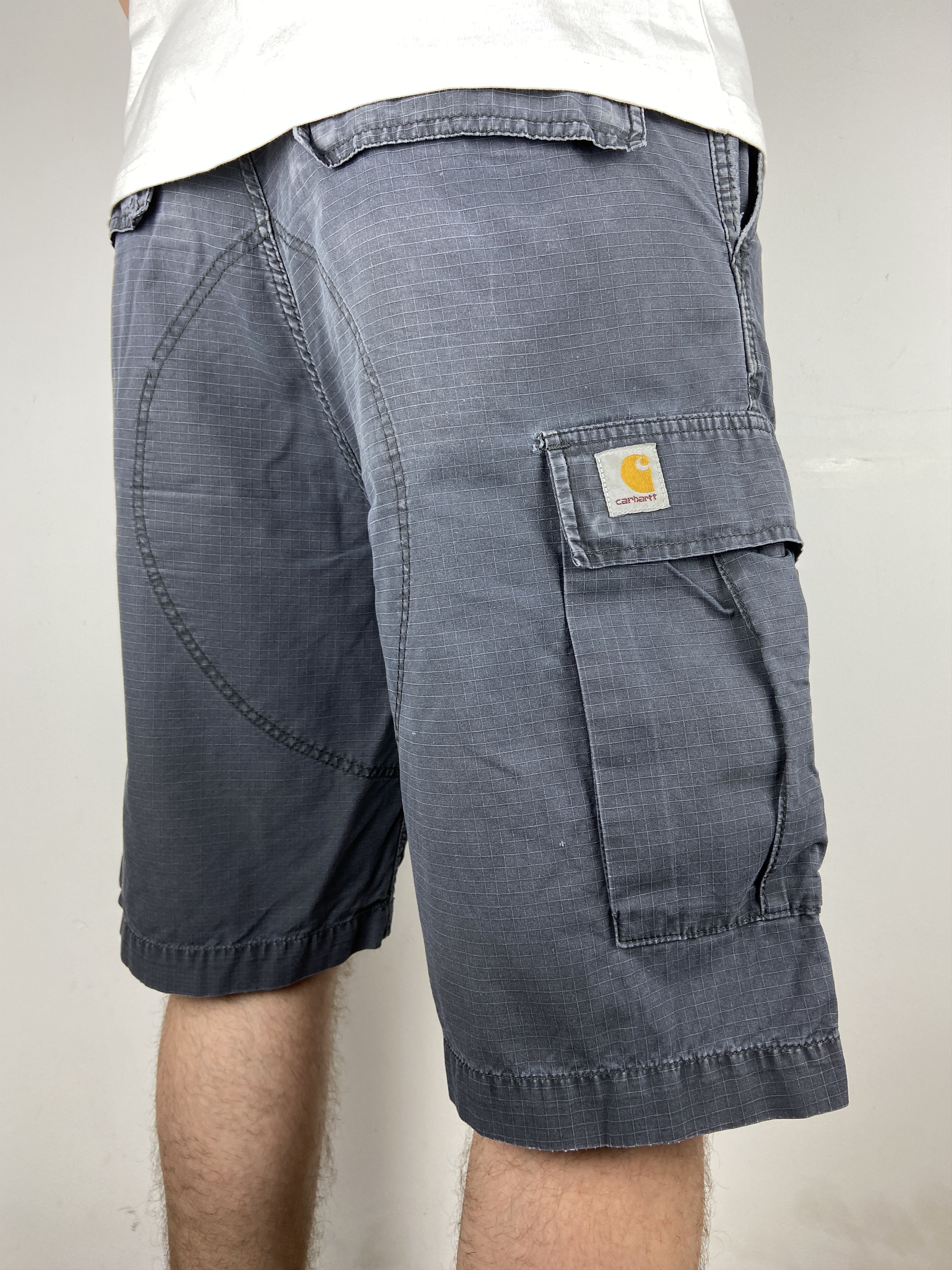 Carhartt Vintage Carhartt Multi Pocket Cargo Shorts Size US 34 / EU 50 - 3 Thumbnail