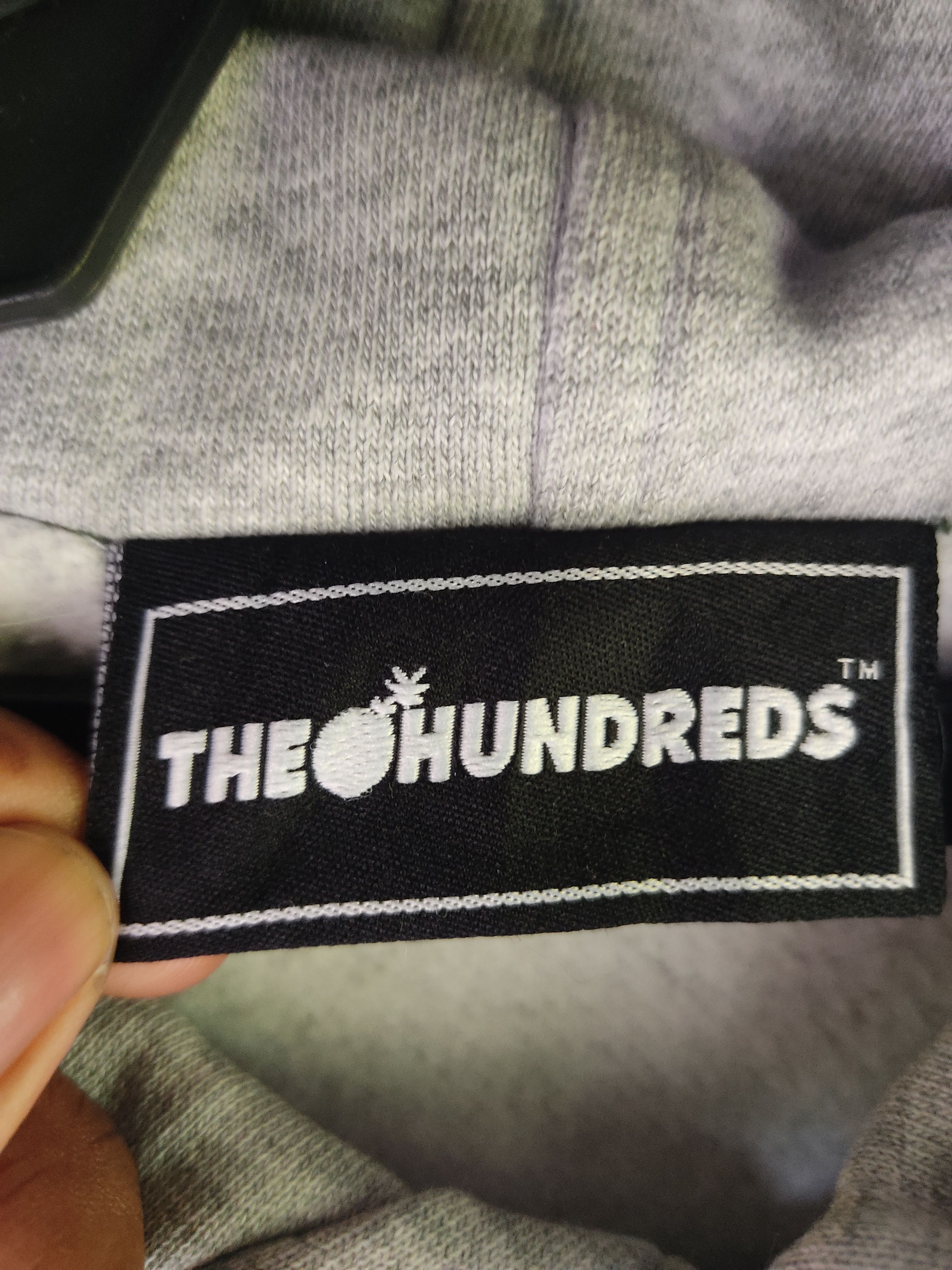 Japanese Brand × The Hundreds The Hundreds Huge Big Logo Spell Out Varsity Style Hoodie Size US M / EU 48-50 / 2 - 8 Thumbnail