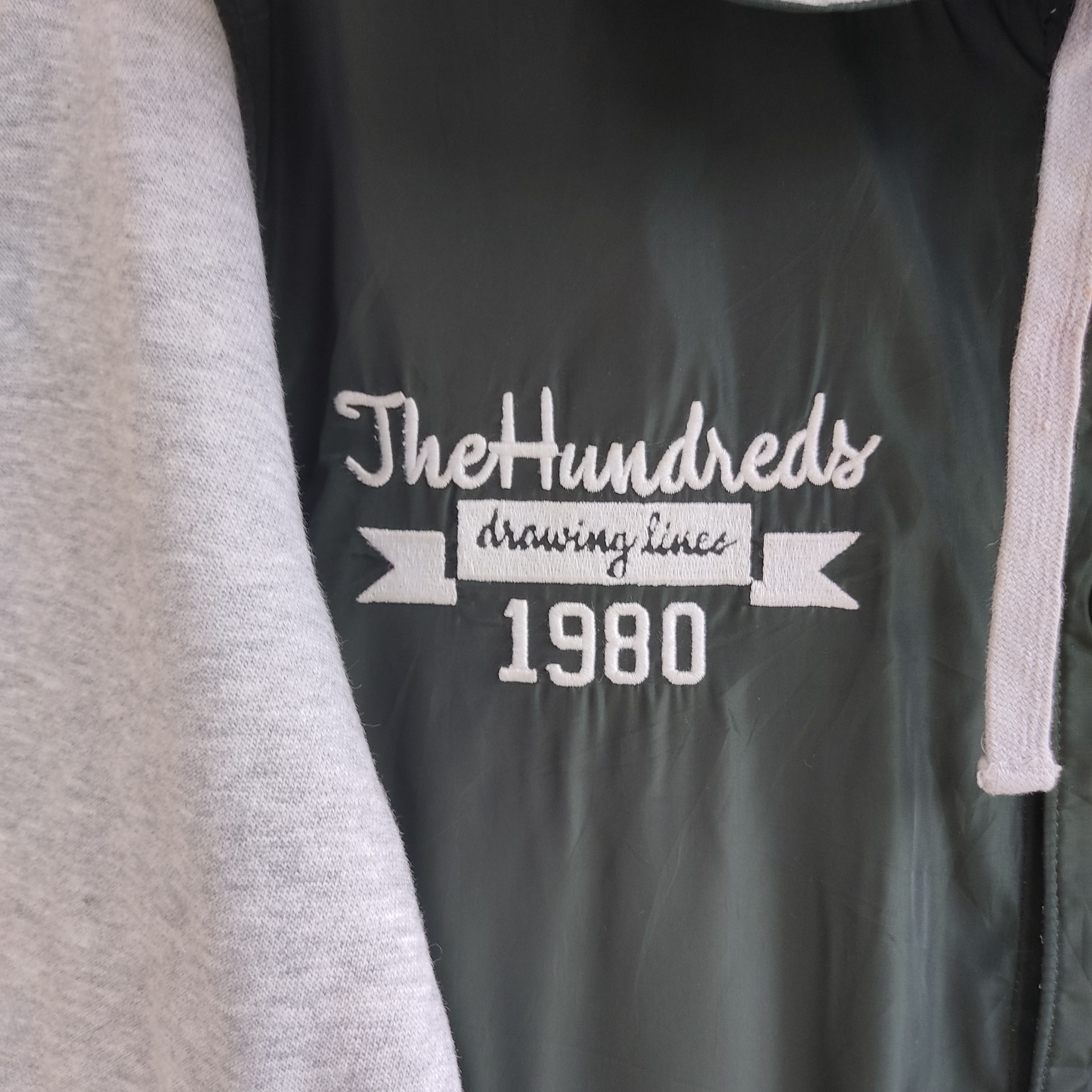 Japanese Brand × The Hundreds The Hundreds Huge Big Logo Spell Out Varsity Style Hoodie Size US M / EU 48-50 / 2 - 10 Thumbnail