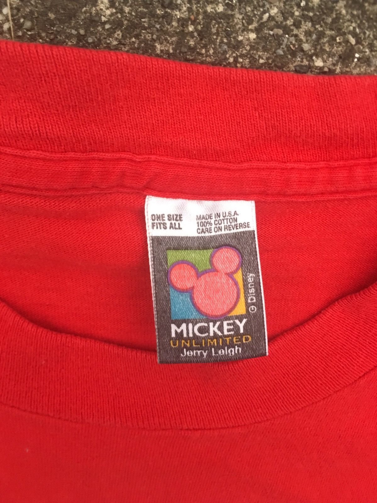 Mickey Mouse × Vintage Vintage 90’s Mickey Mouse Tee Size US XXL / EU 58 / 5 - 4 Thumbnail