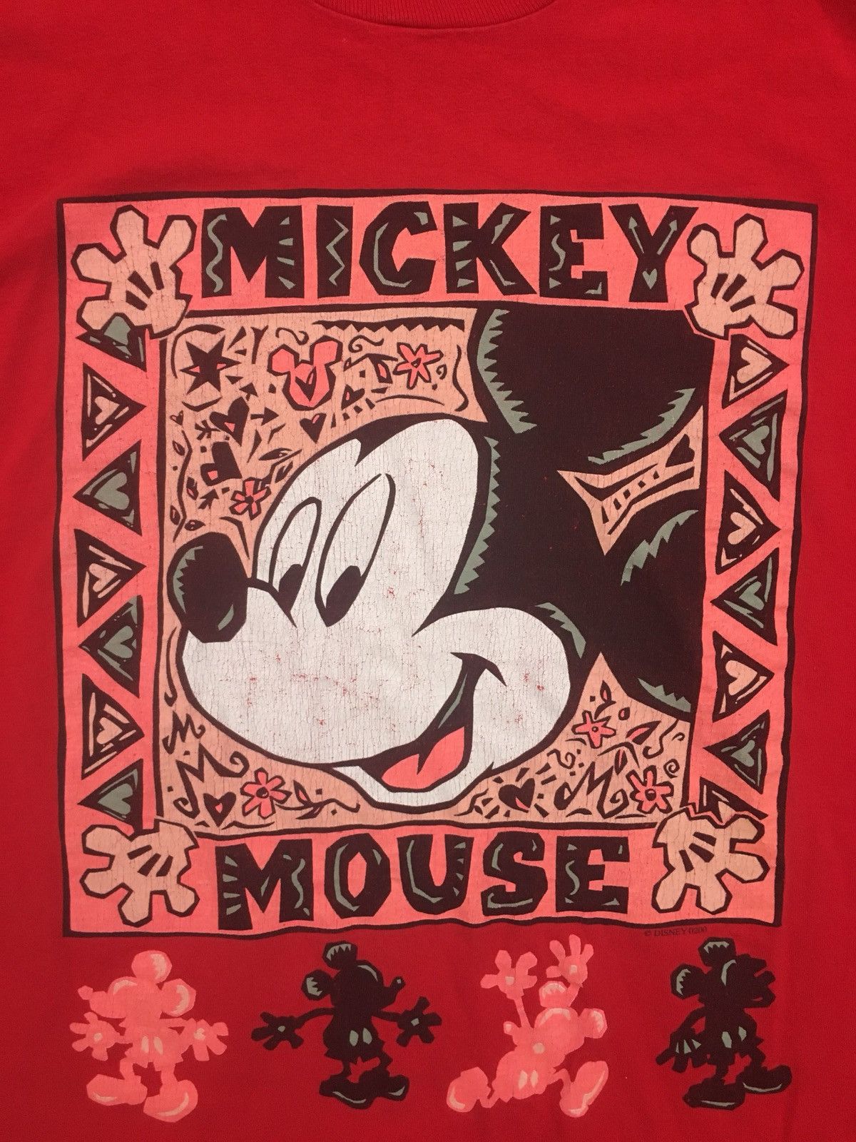 Mickey Mouse × Vintage Vintage 90’s Mickey Mouse Tee Size US XXL / EU 58 / 5 - 2 Thumbnail
