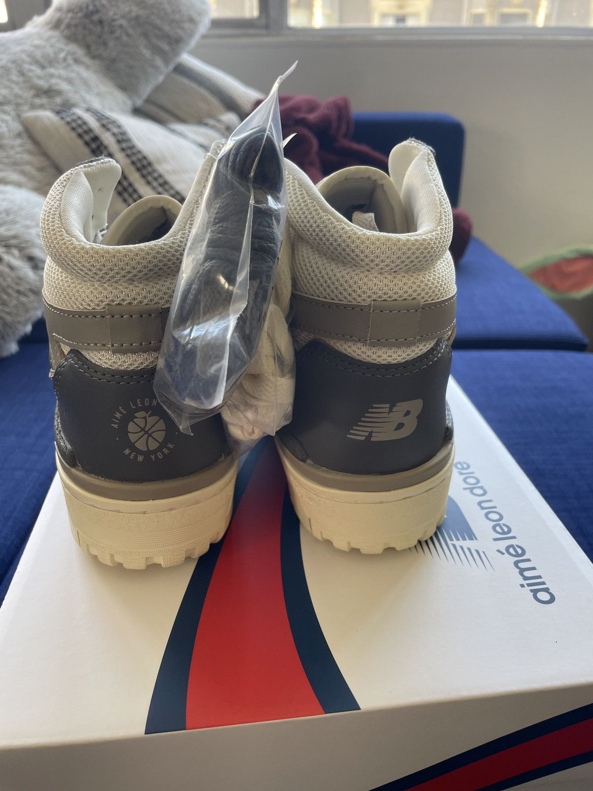 Aime Leon Dore × New Balance Aime Leon Dore x New Balance 650R silver grey 8.5 Size US 8.5 / EU 41-42 - 4 Thumbnail