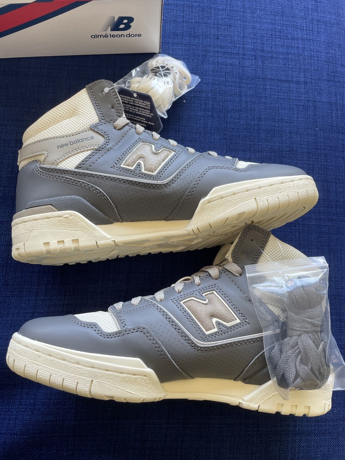 Aime Leon Dore × New Balance Aime Leon Dore x New Balance 650R silver grey 8.5 Size US 8.5 / EU 41-42 - 2 Thumbnail