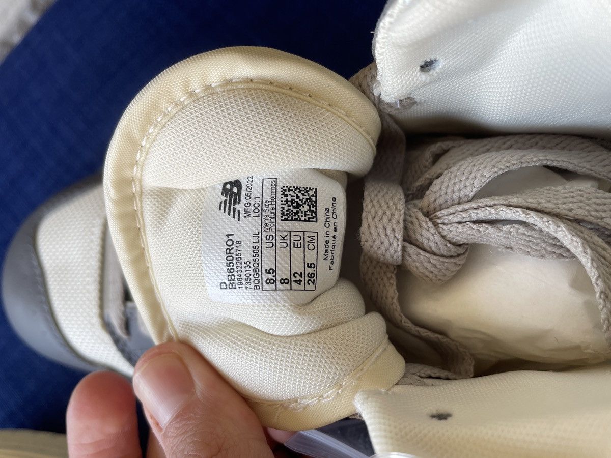 Aime Leon Dore × New Balance Aime Leon Dore x New Balance 650R silver grey 8.5 Size US 8.5 / EU 41-42 - 6 Thumbnail
