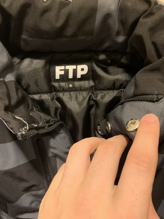 Fuck The Population FTP Jumbo Puffer Jacket Grey | Grailed