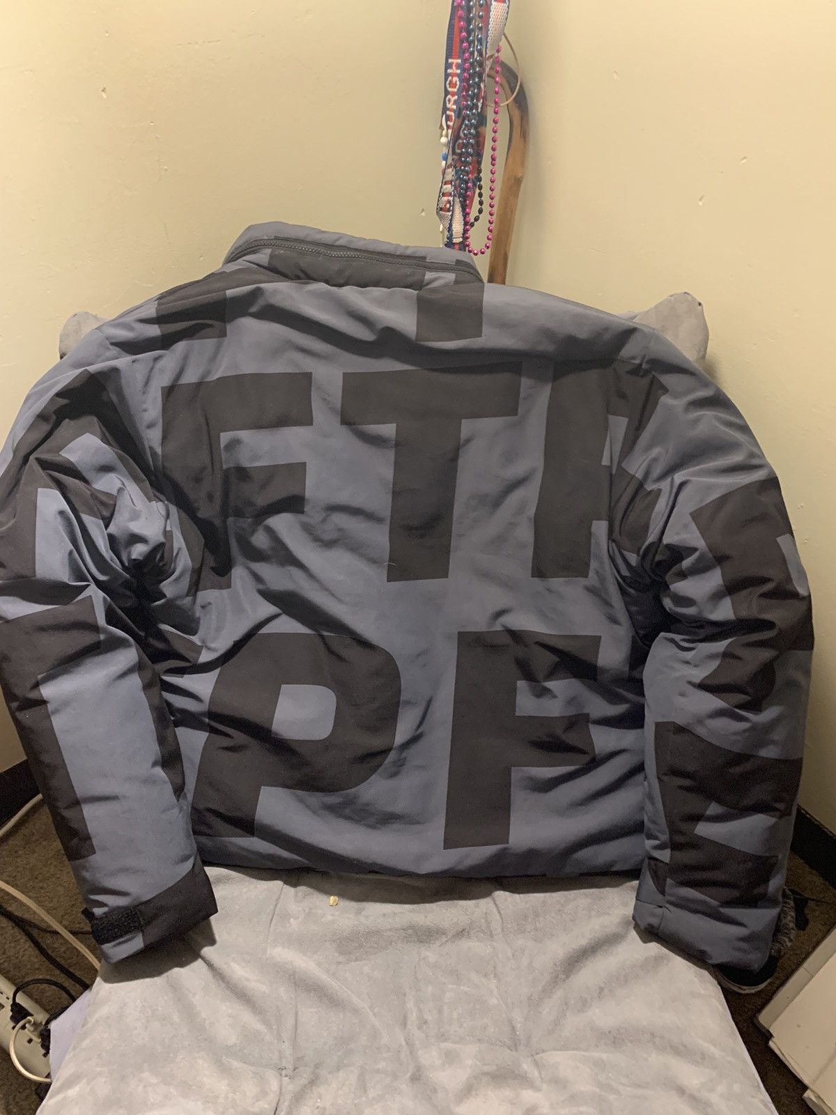 Fuck The Population FTP Jumbo Puffer Jacket Grey Size US M / EU 48-50 / 2 - 3 Thumbnail