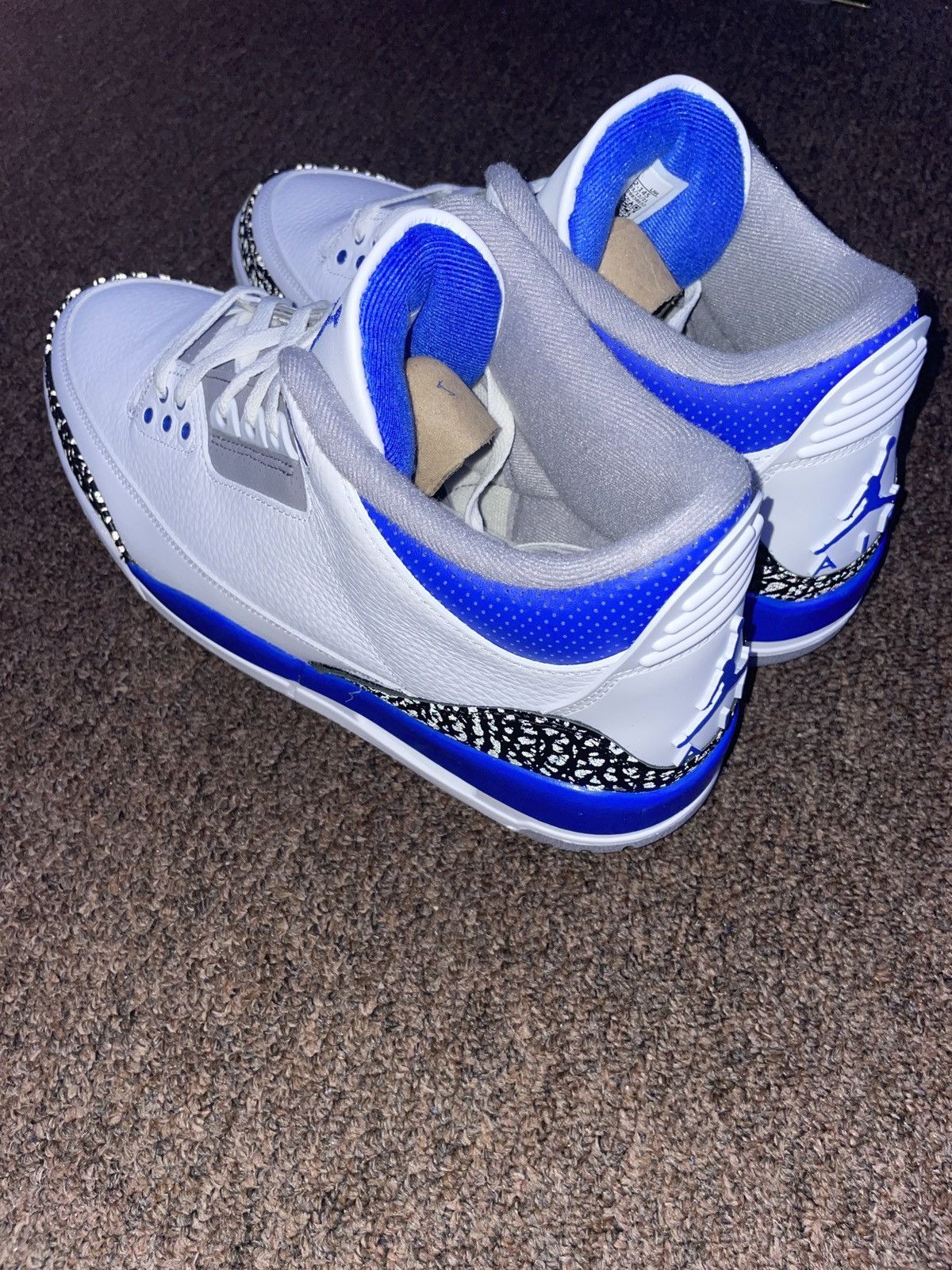 Nike Jordan 3 Racer Blue Grailed