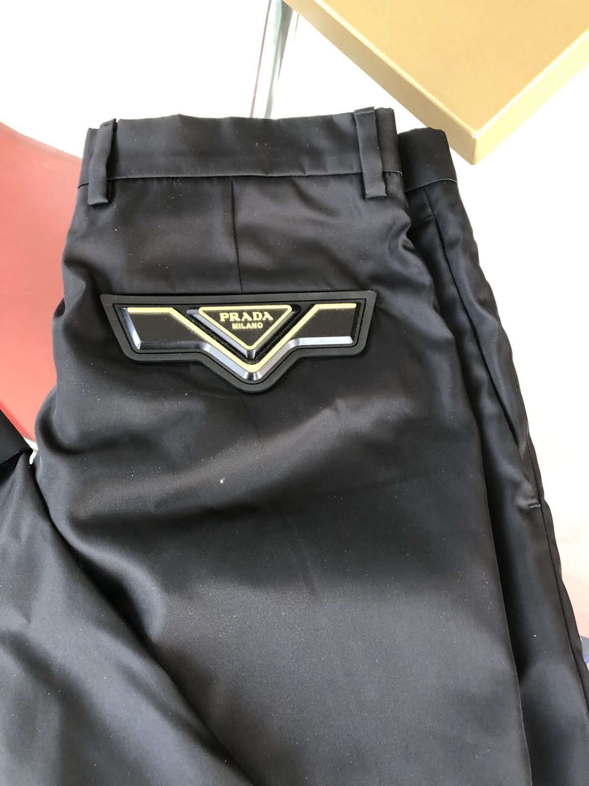 Prada Prada Re-Nylon Garbarine Pants size 48 Size US 32 / EU 48 - 13 Thumbnail