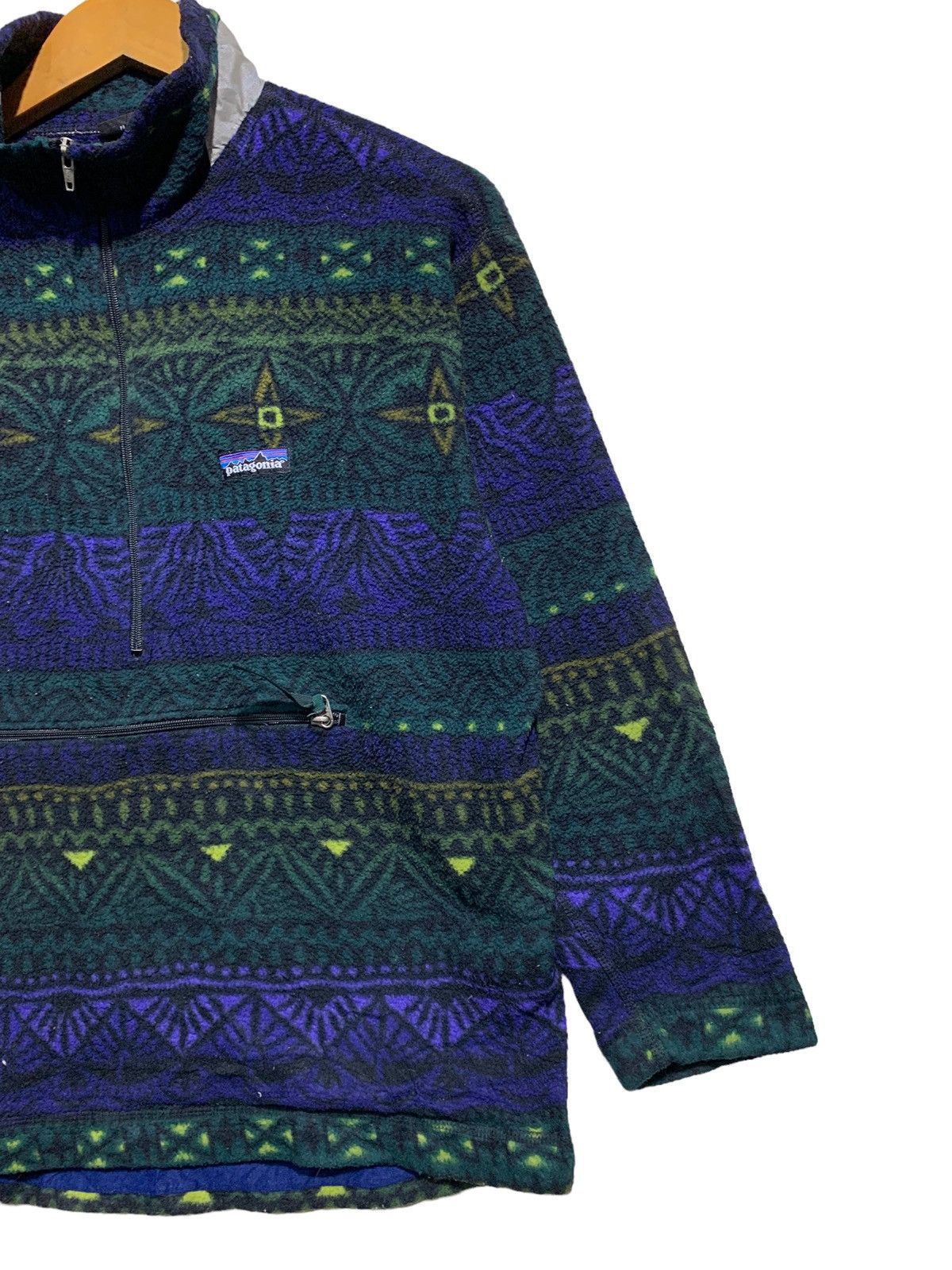 Patagonia × Vintage 🔥PATAGONIA KIDS RETRO X NATIVE PRINTED ANORAK Size US S / EU 44-46 / 1 - 1 Thumbnail
