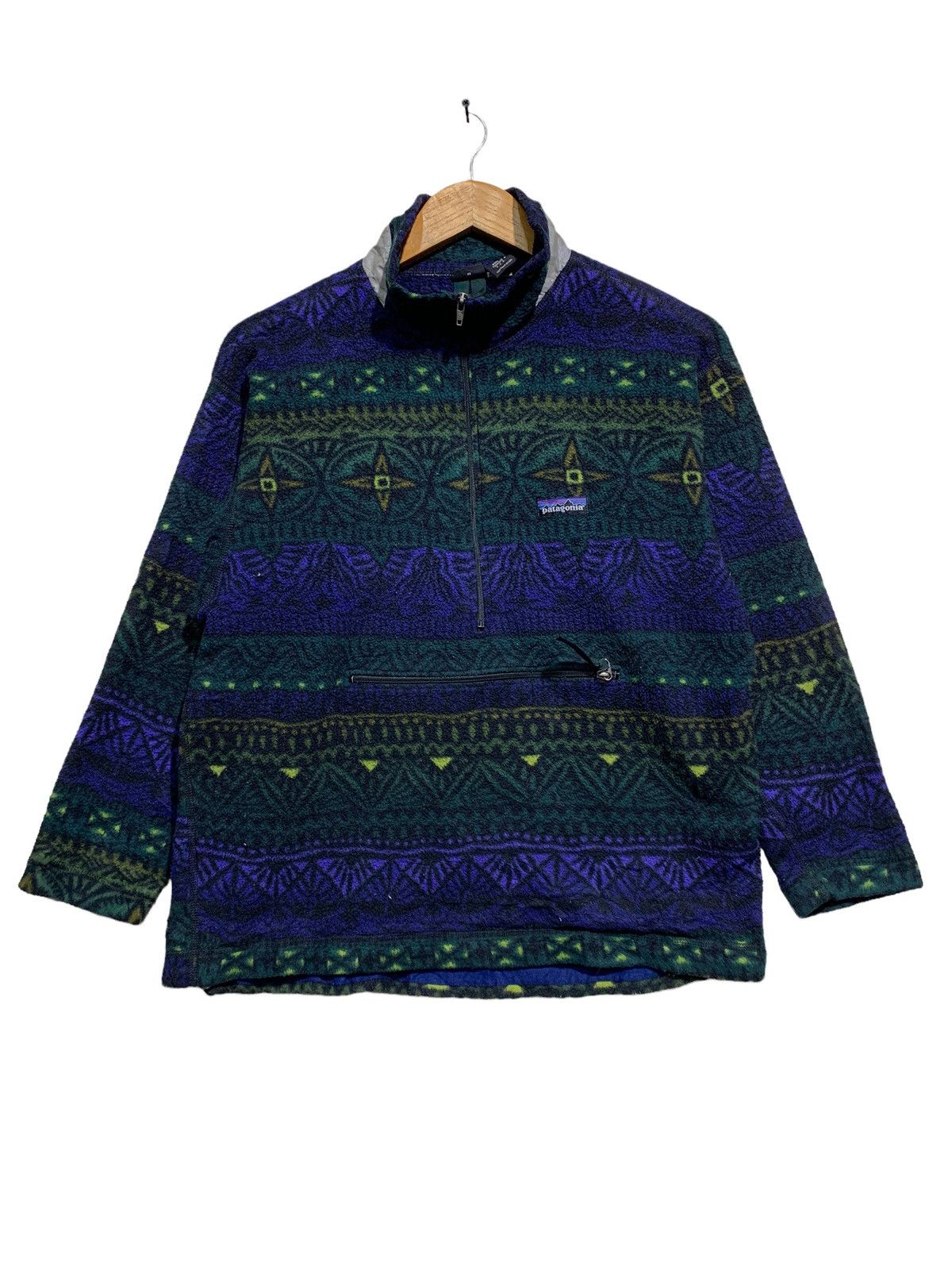Patagonia × Vintage 🔥PATAGONIA KIDS RETRO X NATIVE PRINTED ANORAK Size US S / EU 44-46 / 1 - 2 Thumbnail