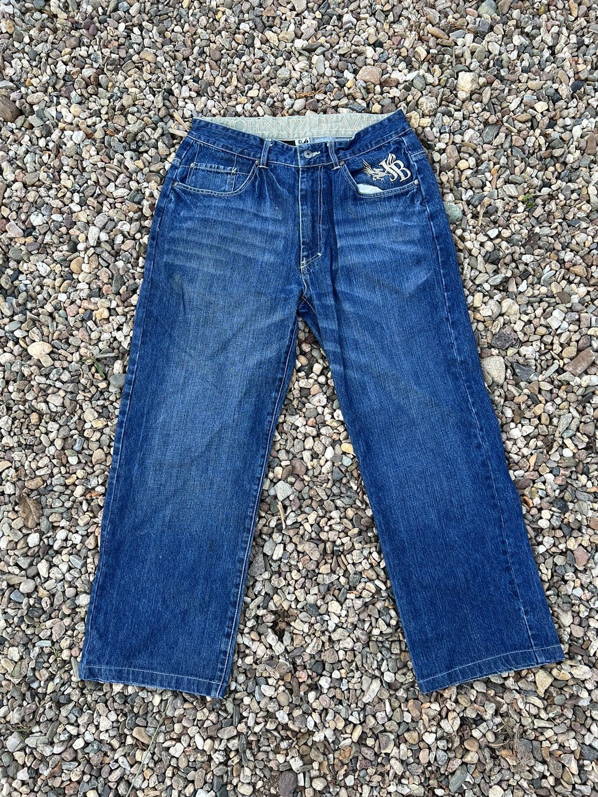 Hook-Ups Johnny Blaze vintage denim skateboard pants Size US 34 / EU 50 - 2 Thumbnail