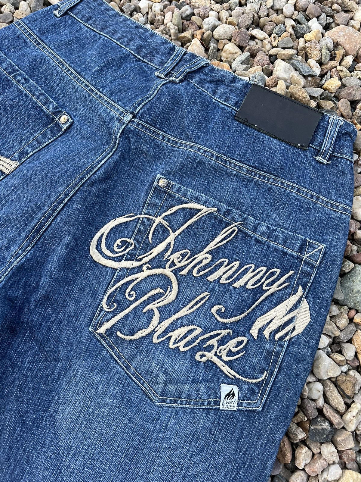 Hook-Ups Johnny Blaze vintage denim skateboard pants Size US 34 / EU 50 - 3 Thumbnail