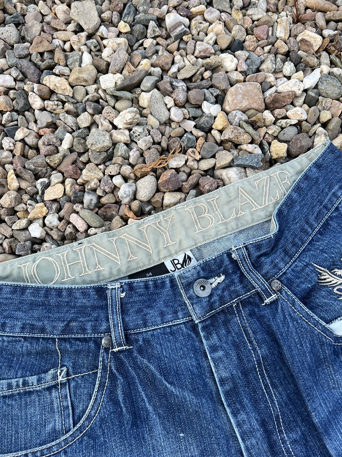 Hook-Ups Johnny Blaze vintage denim skateboard pants Size US 34 / EU 50 - 5 Thumbnail