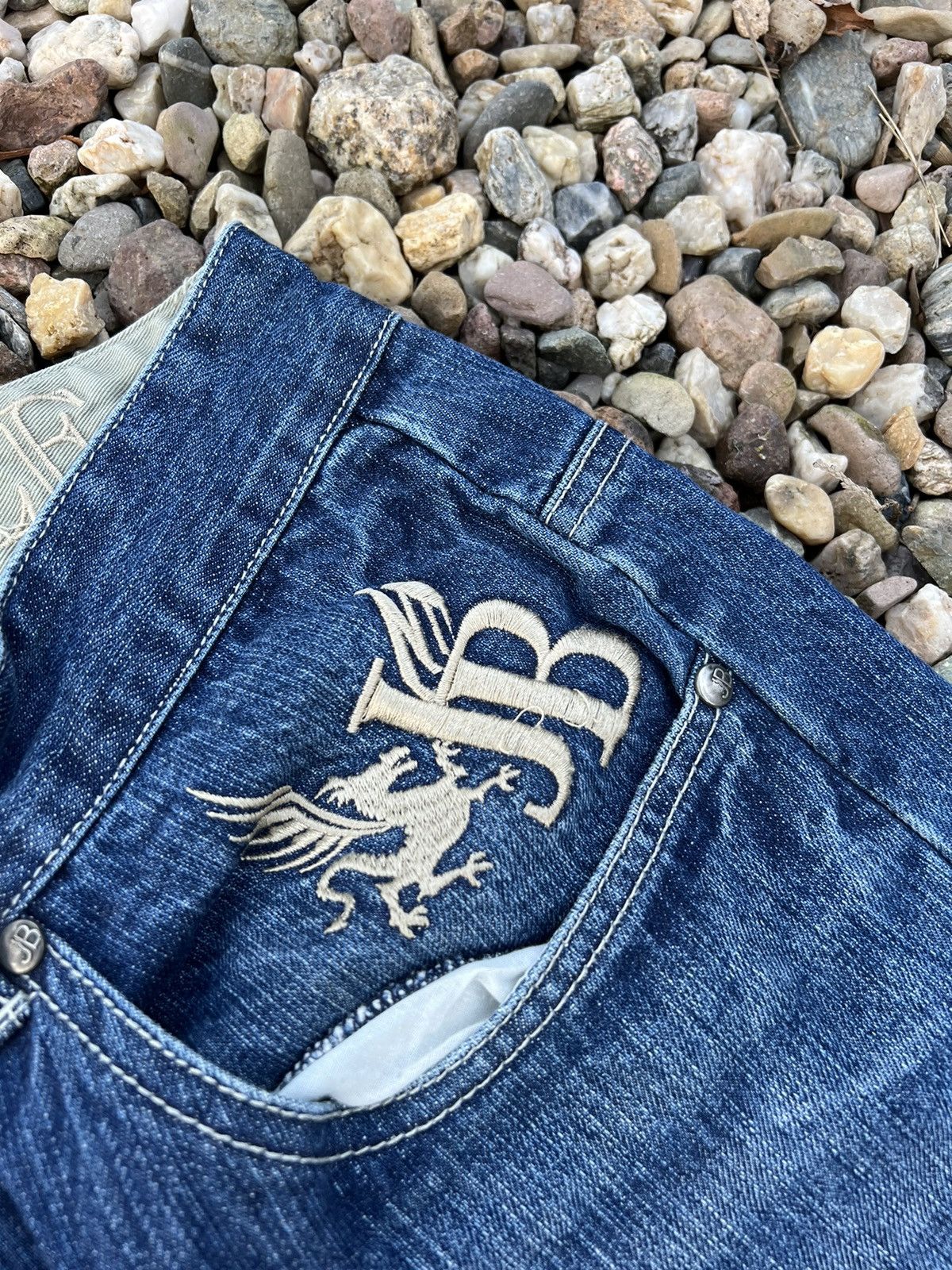 Hook-Ups Johnny Blaze vintage denim skateboard pants Size US 34 / EU 50 - 4 Thumbnail