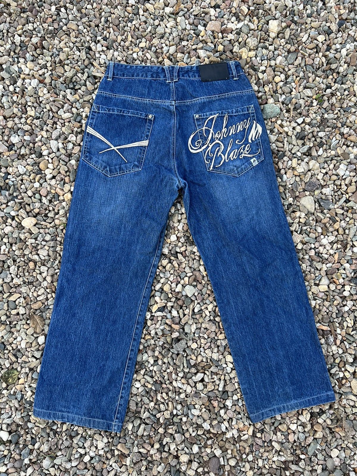 Hook-Ups Johnny Blaze vintage denim skateboard pants Size US 34 / EU 50 - 1 Thumbnail