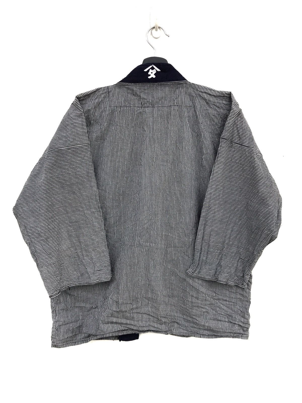 Japanese Brand Japanese Haori Kimono Pinstripes Jacket Traditional Style Size US S / EU 44-46 / 1 - 3 Thumbnail
