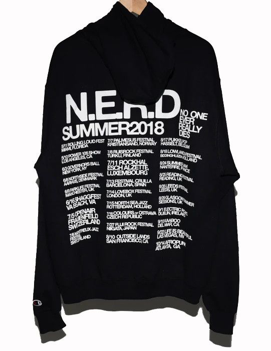 Cactus Plant Flea Market Cactus Plant Flea Market x N.E.R.D Rhinestone Tour Hoodie Size US L / EU 52-54 / 3 - 2 Thumbnail