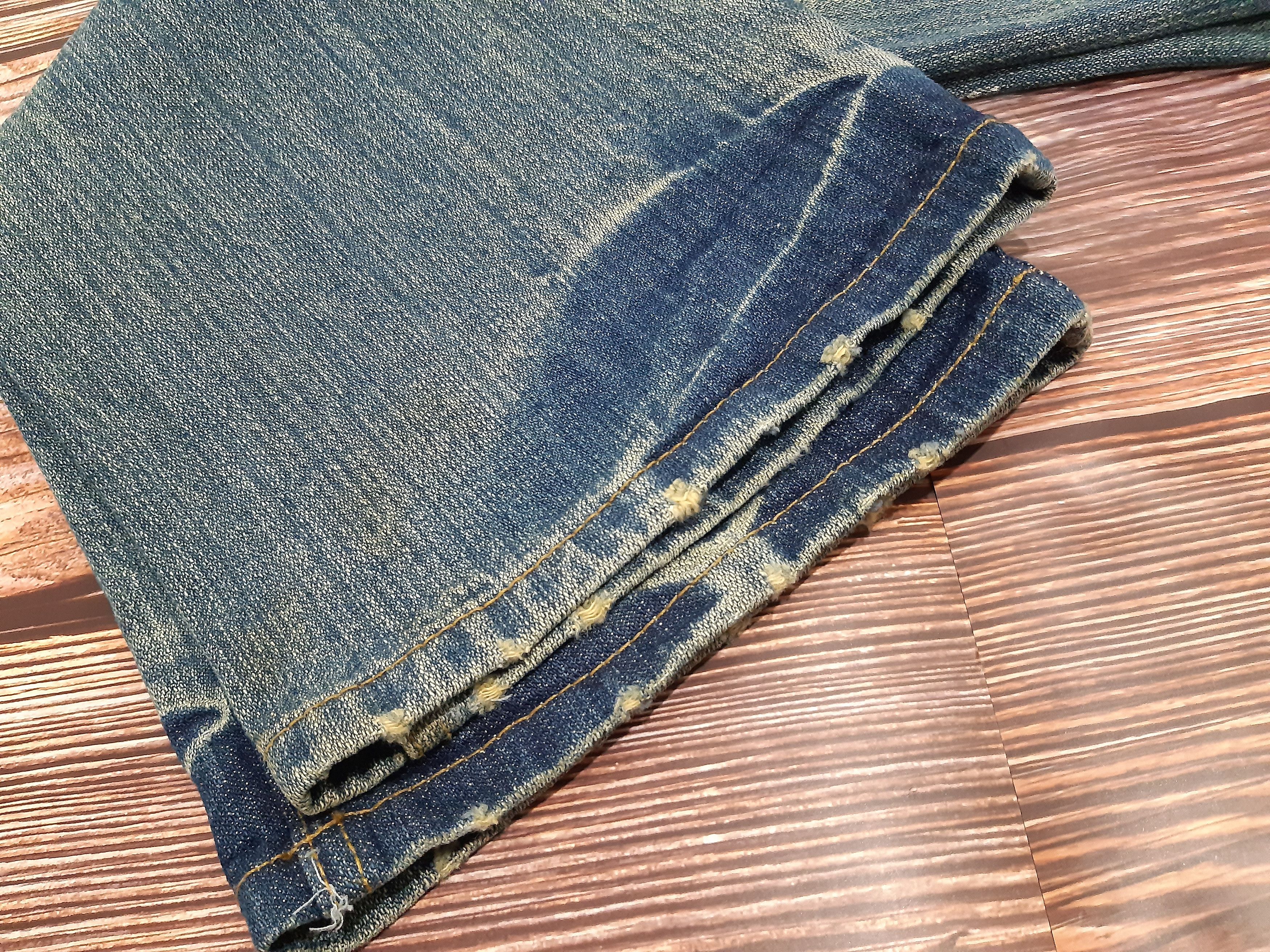 Japanese Brand Japanese Jeans Hippie Vintage Size 32" / US 10 / IT 46 - 13 Thumbnail