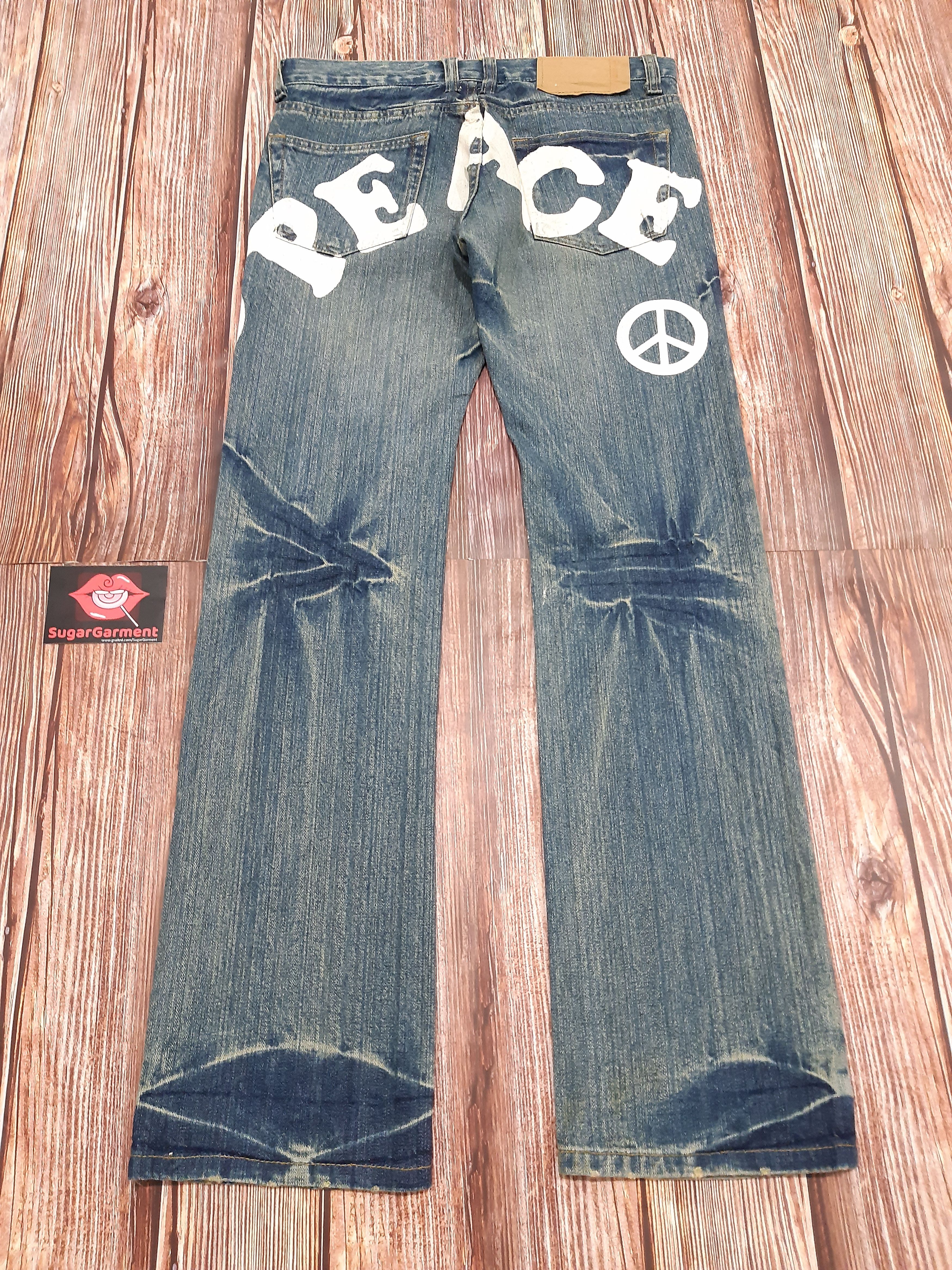 Japanese Brand Japanese Jeans Hippie Vintage Size 32" / US 10 / IT 46 - 1 Thumbnail
