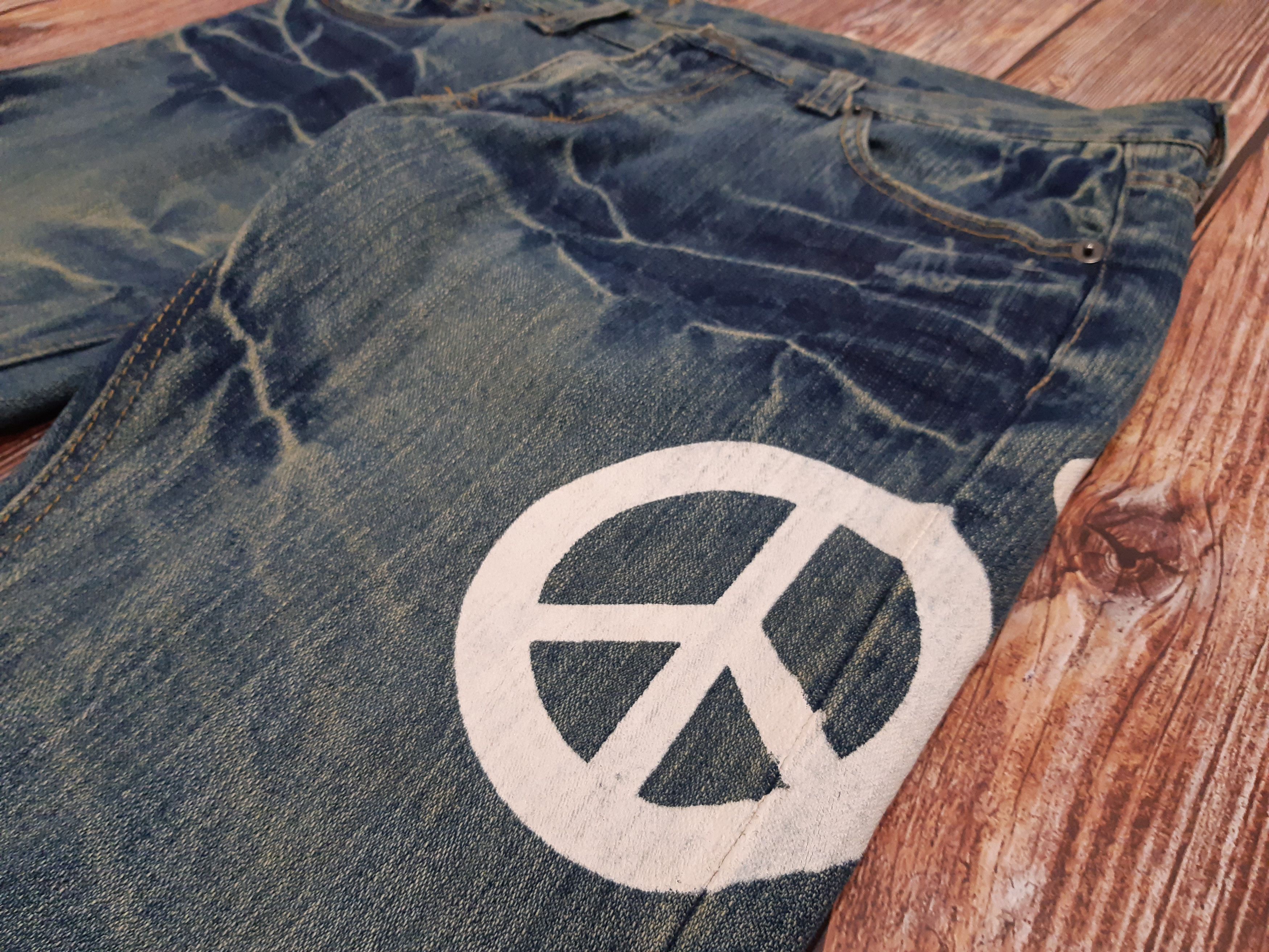 Japanese Brand Japanese Jeans Hippie Vintage Size 32" / US 10 / IT 46 - 4 Thumbnail