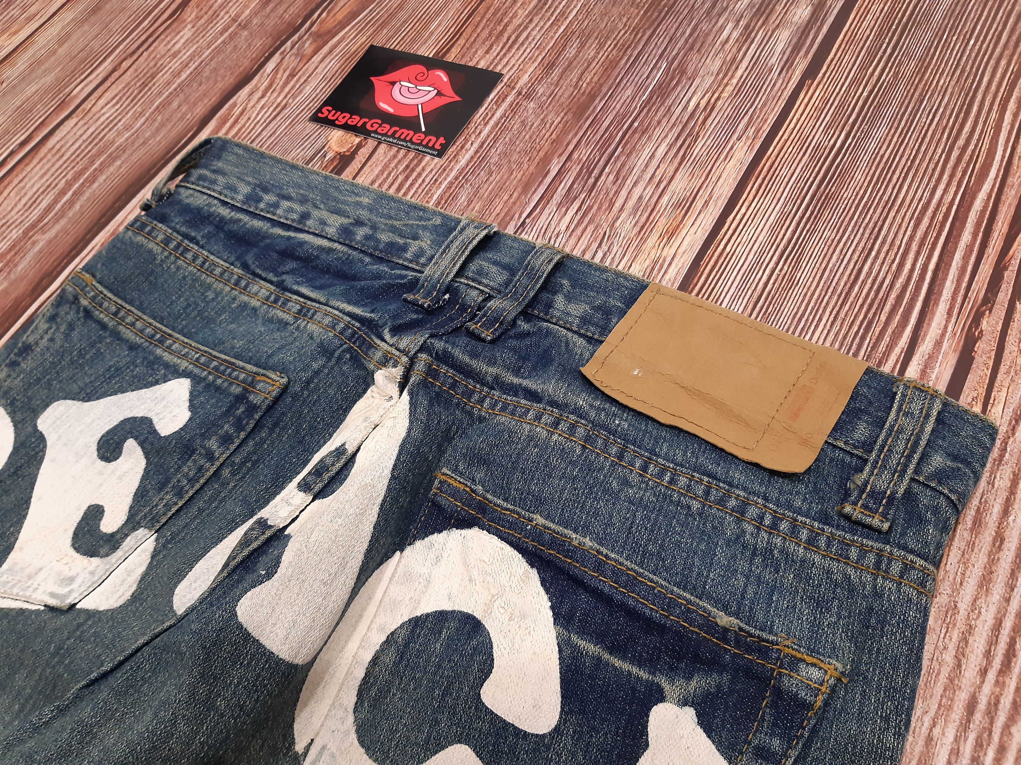 Japanese Brand Japanese Jeans Hippie Vintage Size 32" / US 10 / IT 46 - 11 Thumbnail