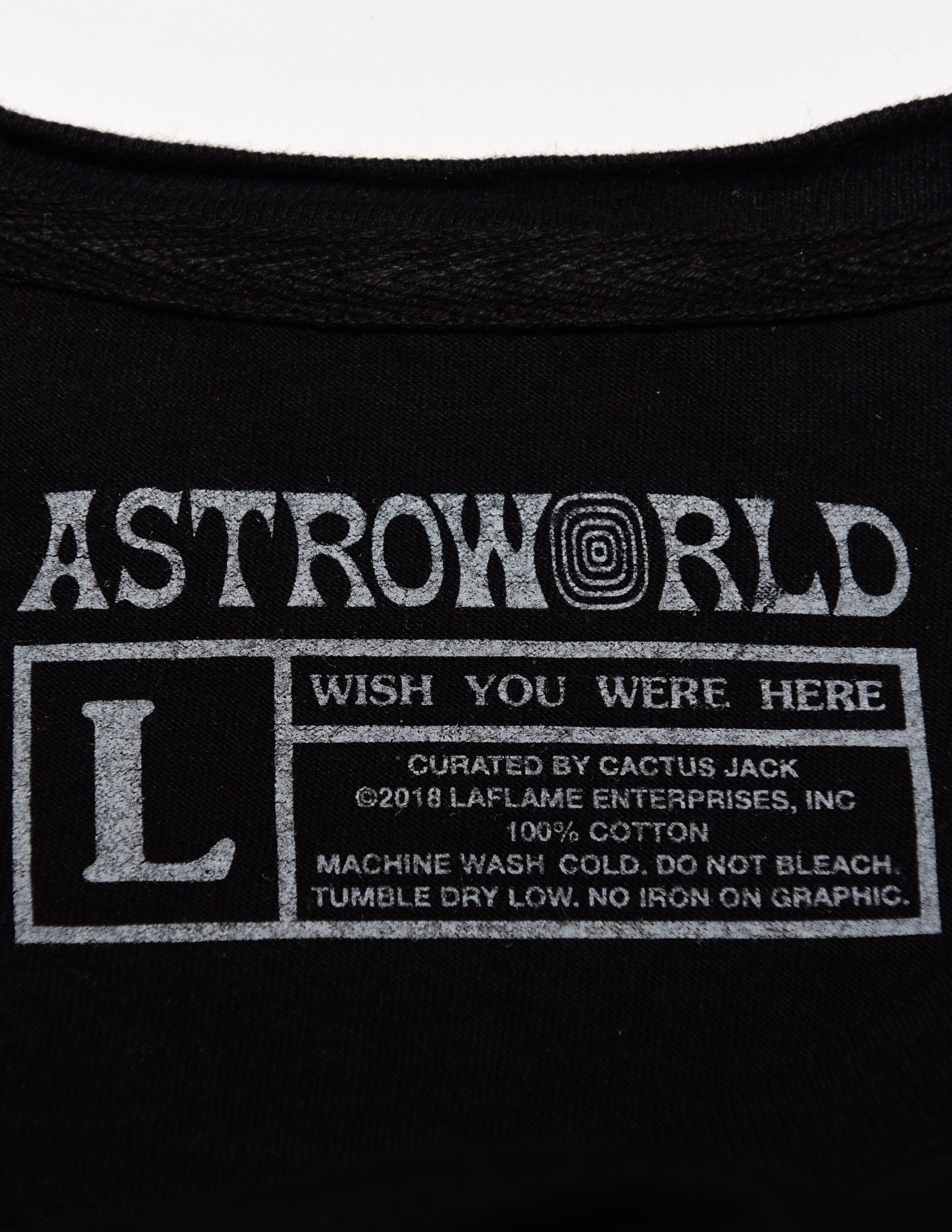 Travis Scott Astroworld Tracis Scott 'CAROUSEL' Tee Size US L / EU 52-54 / 3 - 5 Thumbnail