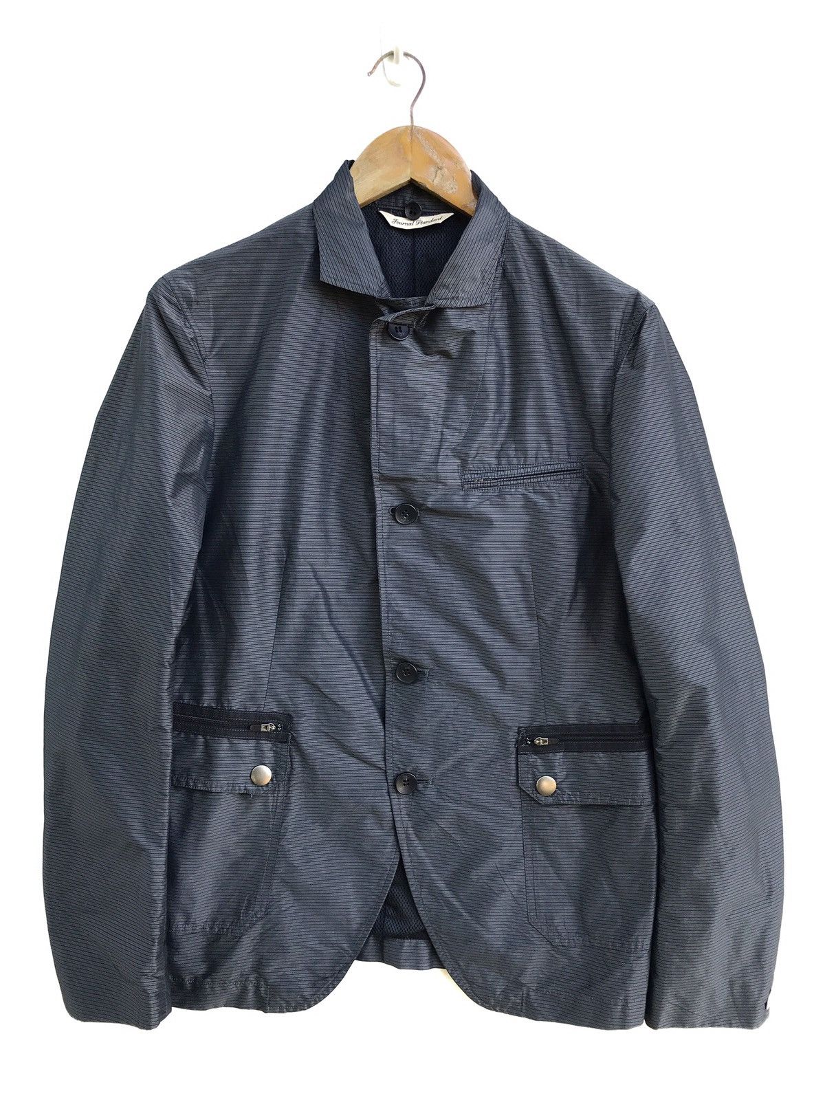 Journal Standard Journal Standard Zipper Multipocket Button Light Jacket Size US S / EU 44-46 / 1 - 1 Thumbnail