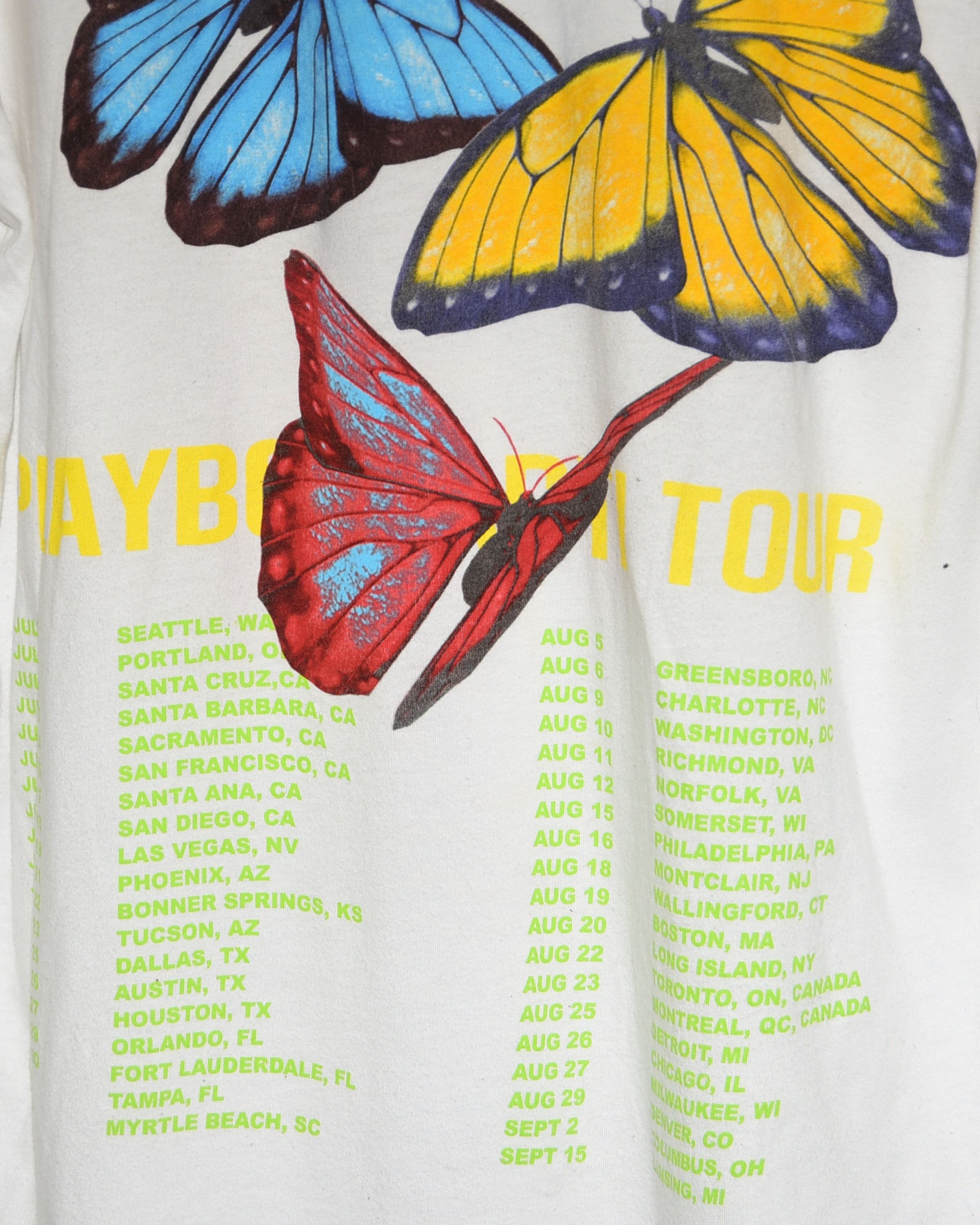 Playboi Carti Playboi Carti Self Titled Tour Butterfly Long Sleeve Size US L / EU 52-54 / 3 - 4 Thumbnail