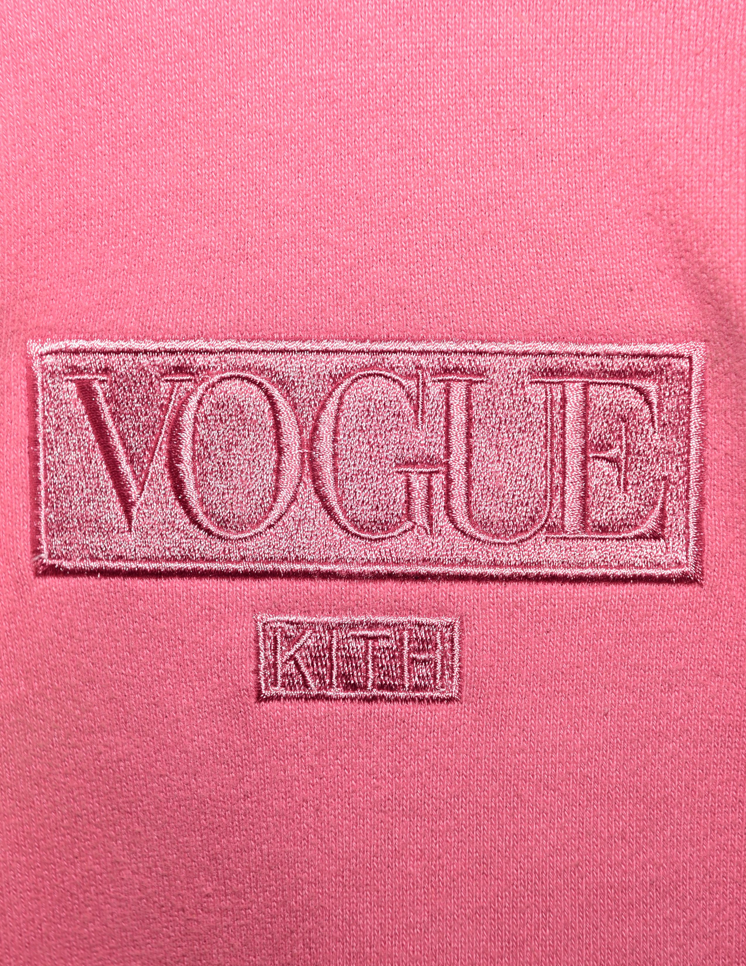 Kith × Vogue Kith x Vogue Dusty Rose Hoodie Size US L / EU 52-54 / 3 - 4 Thumbnail