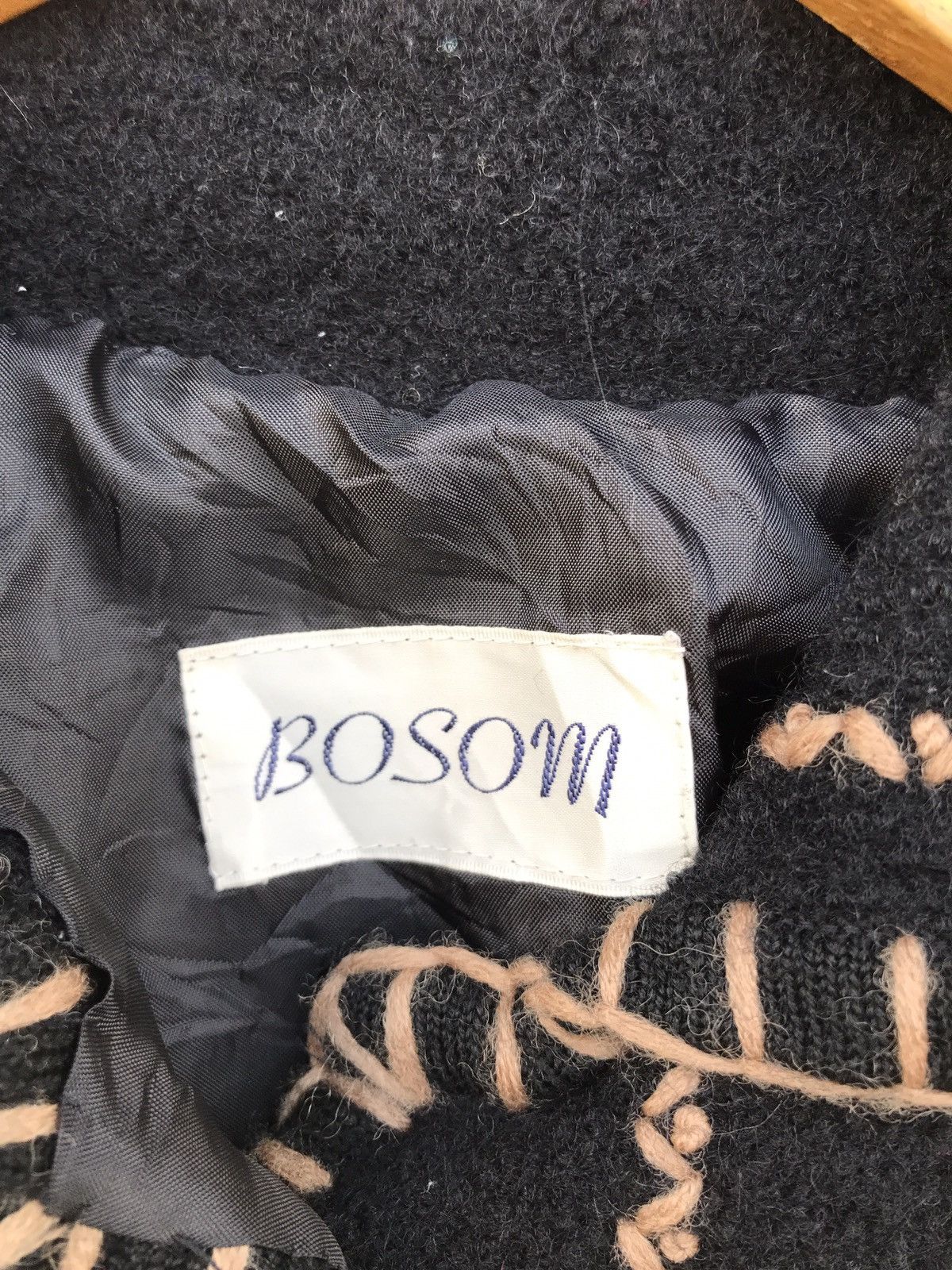 Japanese Brand Japanese Handmade Bosom Wool Embroidered Jacket Size US S / EU 44-46 / 1 - 3 Thumbnail