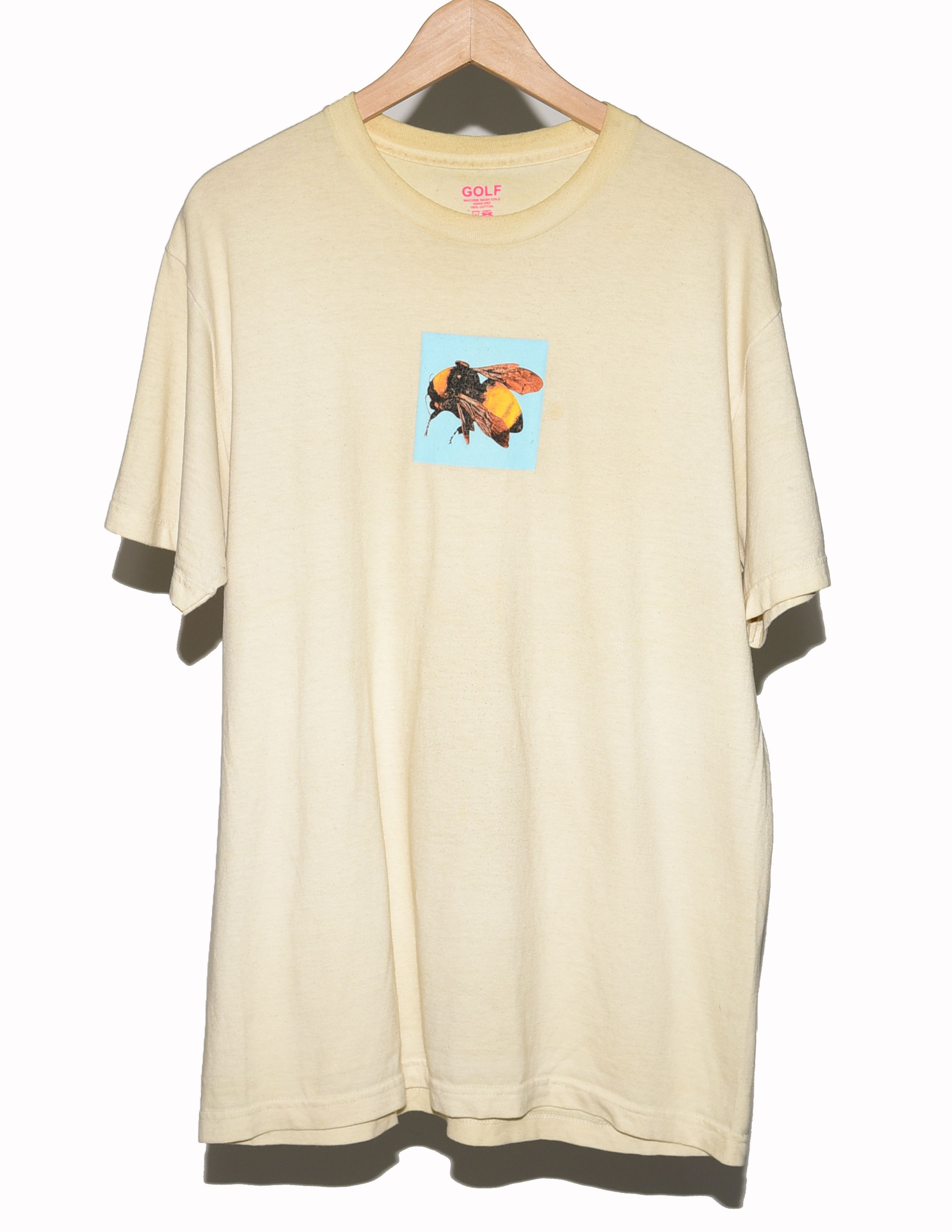 image of Golf Wang Flower Boy Tour Tee in Tan, Men's (Size Large)