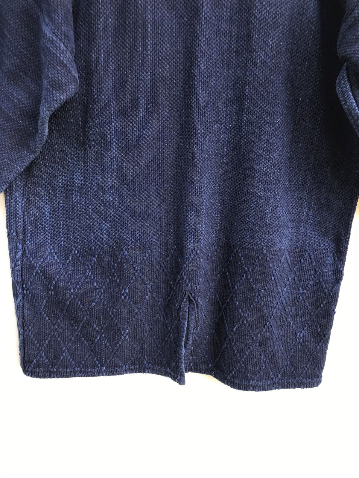 Indigo × Japanese Brand × Kiriko Made Vintage Japan Kiriko Indido Sashiko Kendo Jacket Size US S / EU 44-46 / 1 - 5 Thumbnail