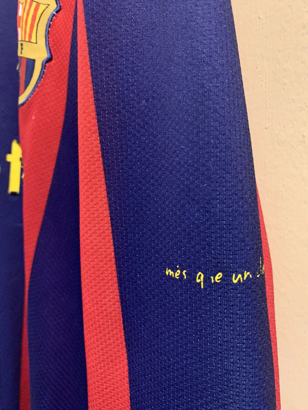Nike × Vintage Vintage Nike F.C Barcelona long sleeve Size US L / EU 52-54 / 3 - 6 Thumbnail