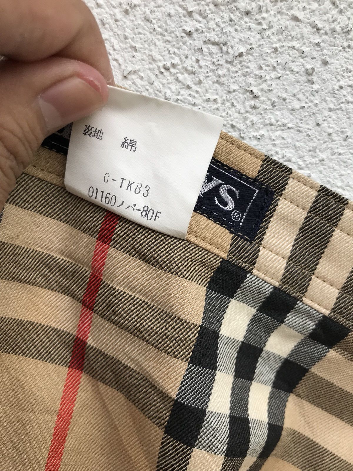 Burberry Vintage Burberry’s High Waist Nova Check Plaid Tartan Size US 26 / EU 42 - 6 Thumbnail