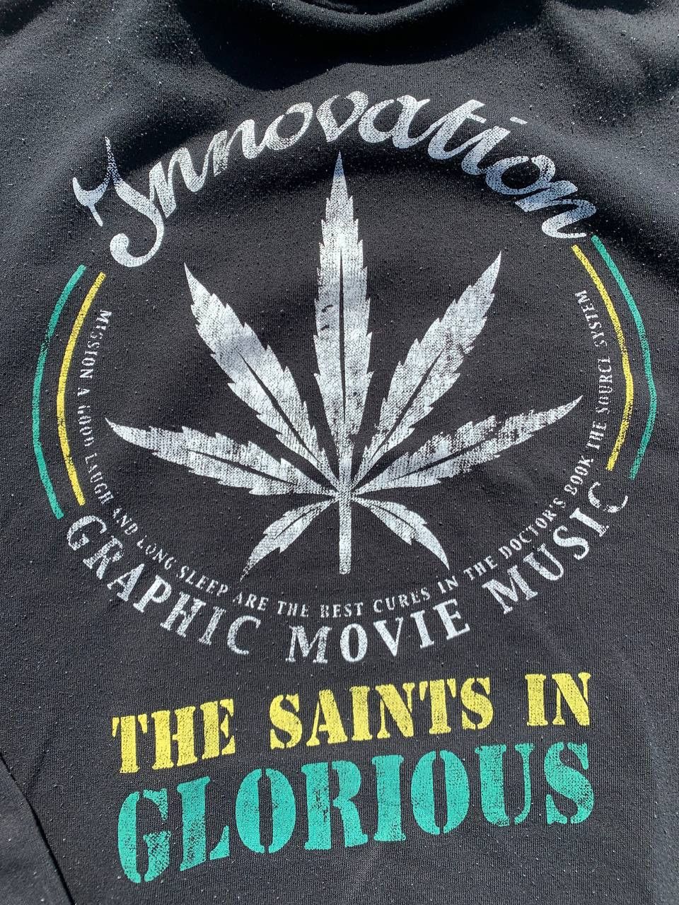 Japanese Brand Vintage Jamaica Marijuana Logo Hoodie Size US XL / EU 56 / 4 - 5 Thumbnail