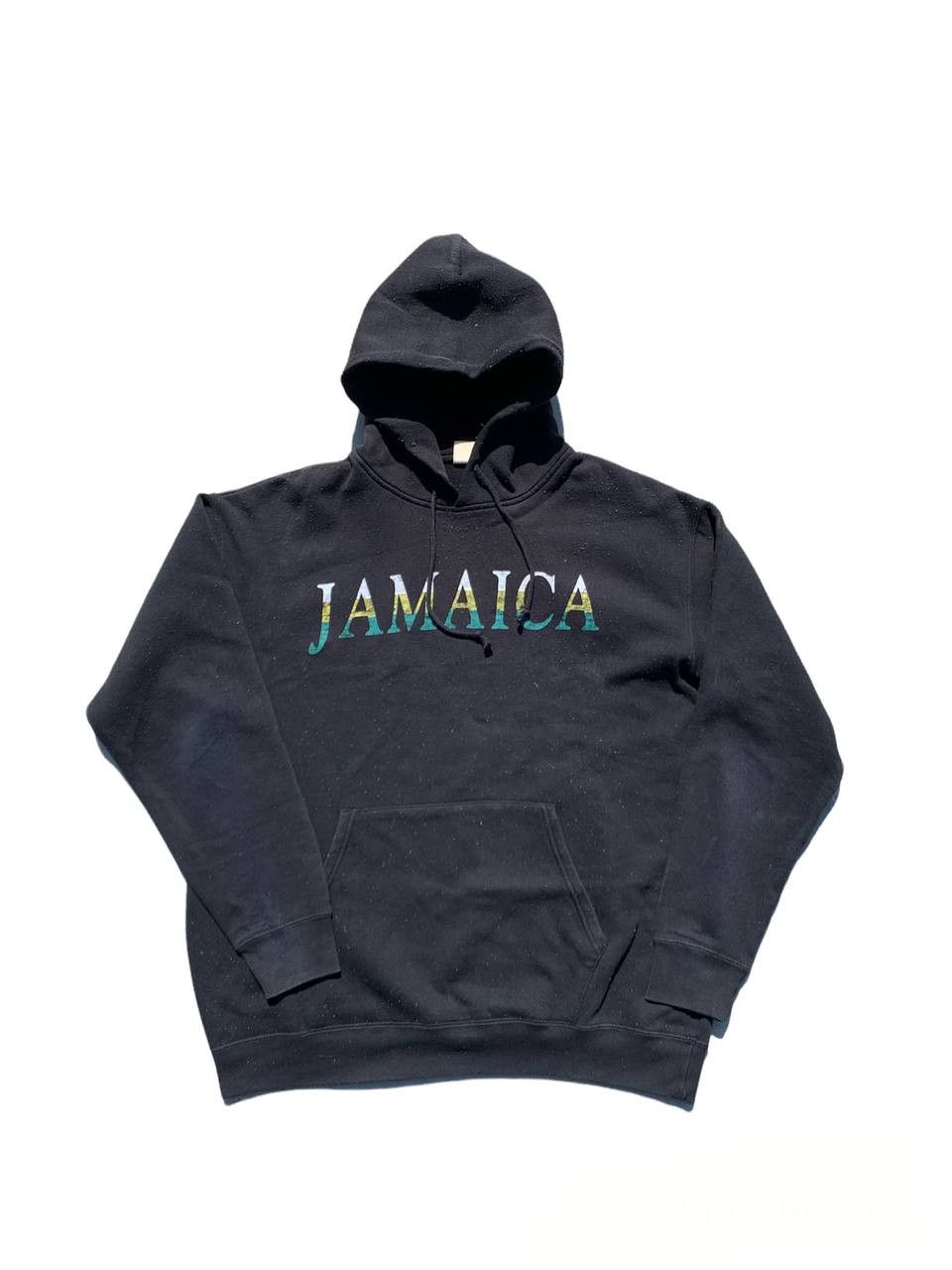 Japanese Brand Vintage Jamaica Marijuana Logo Hoodie Size US XL / EU 56 / 4 - 2 Thumbnail