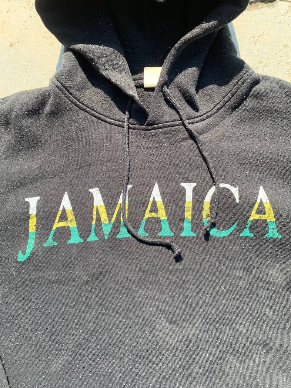 Japanese Brand Vintage Jamaica Marijuana Logo Hoodie Size US XL / EU 56 / 4 - 4 Thumbnail