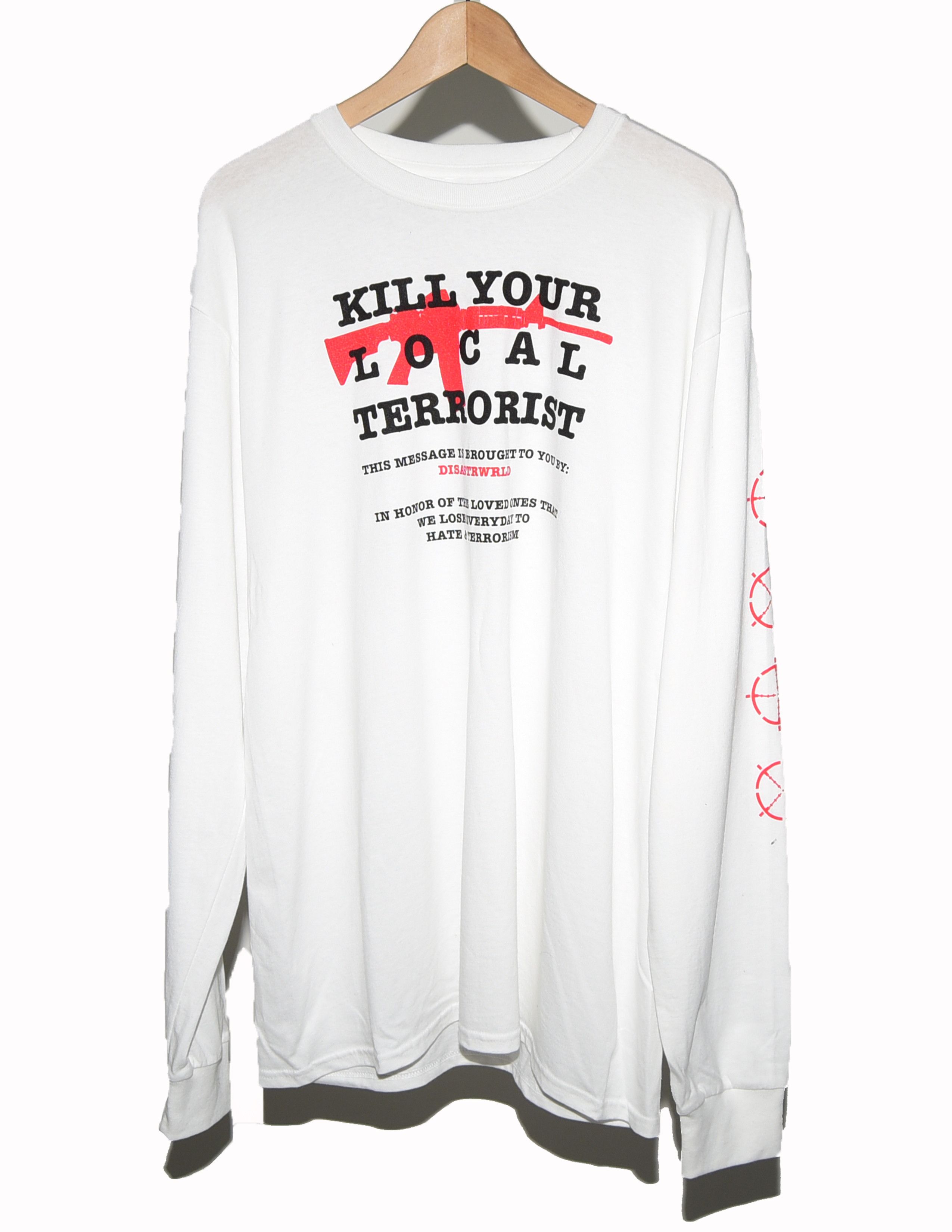 Other Disastr Wrld Kill Your Local Terrorist T-Shirt Size US L / EU 52-54 / 3 - 1 Thumbnail