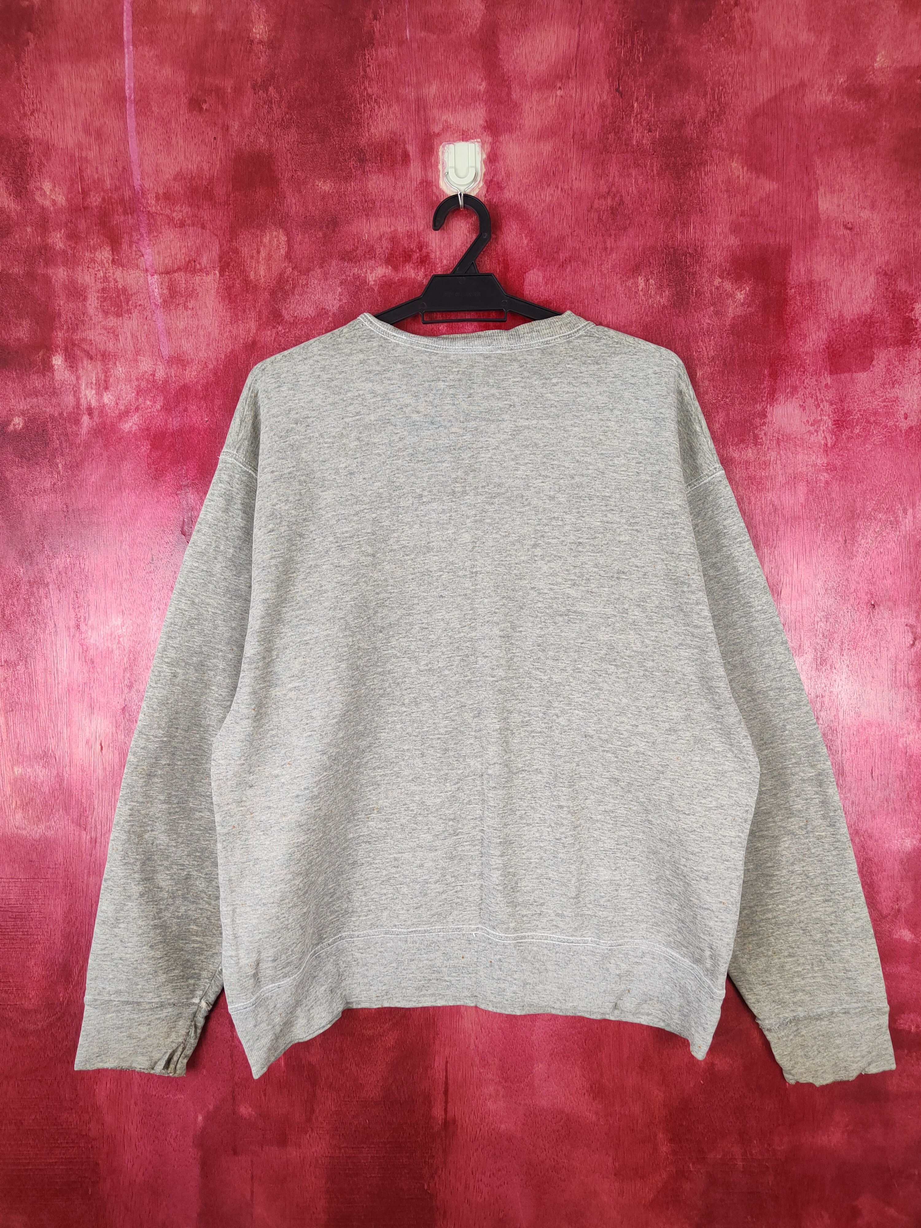 Volcom DL Volcom vintage Gray thrashed distressed Sweatshirt #1469 Size US L / EU 52-54 / 3 - 6 Thumbnail
